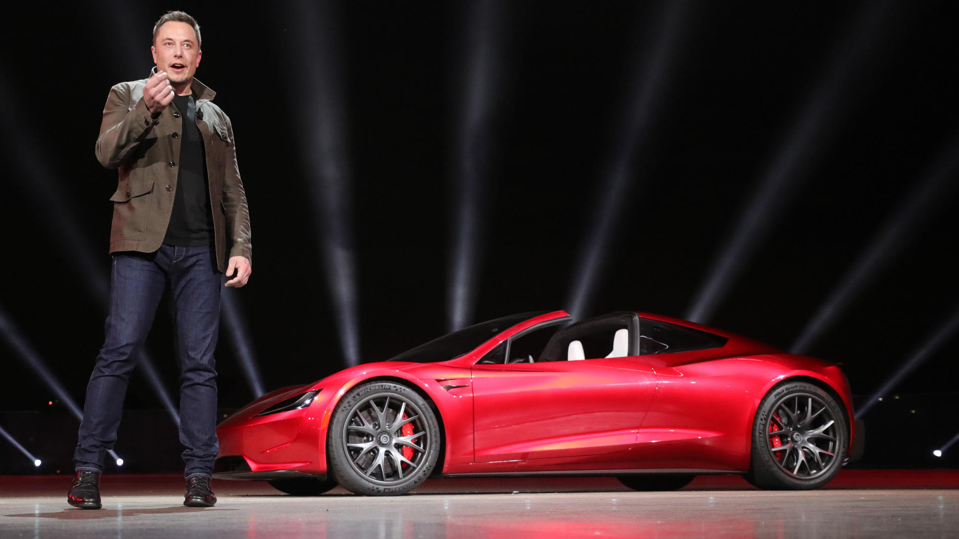 Tesla Unveils Its Electric Semi Truck And Adds A Roadster