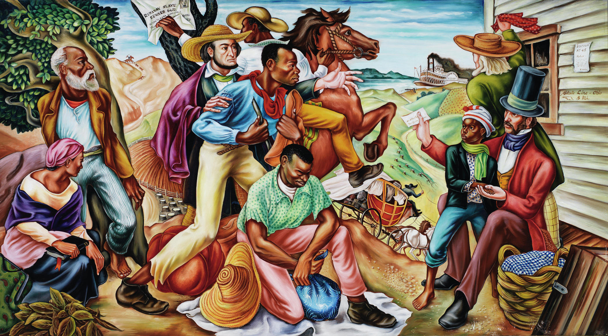 With Powerful Murals, Hale Woodruff Paved The Way For African-American