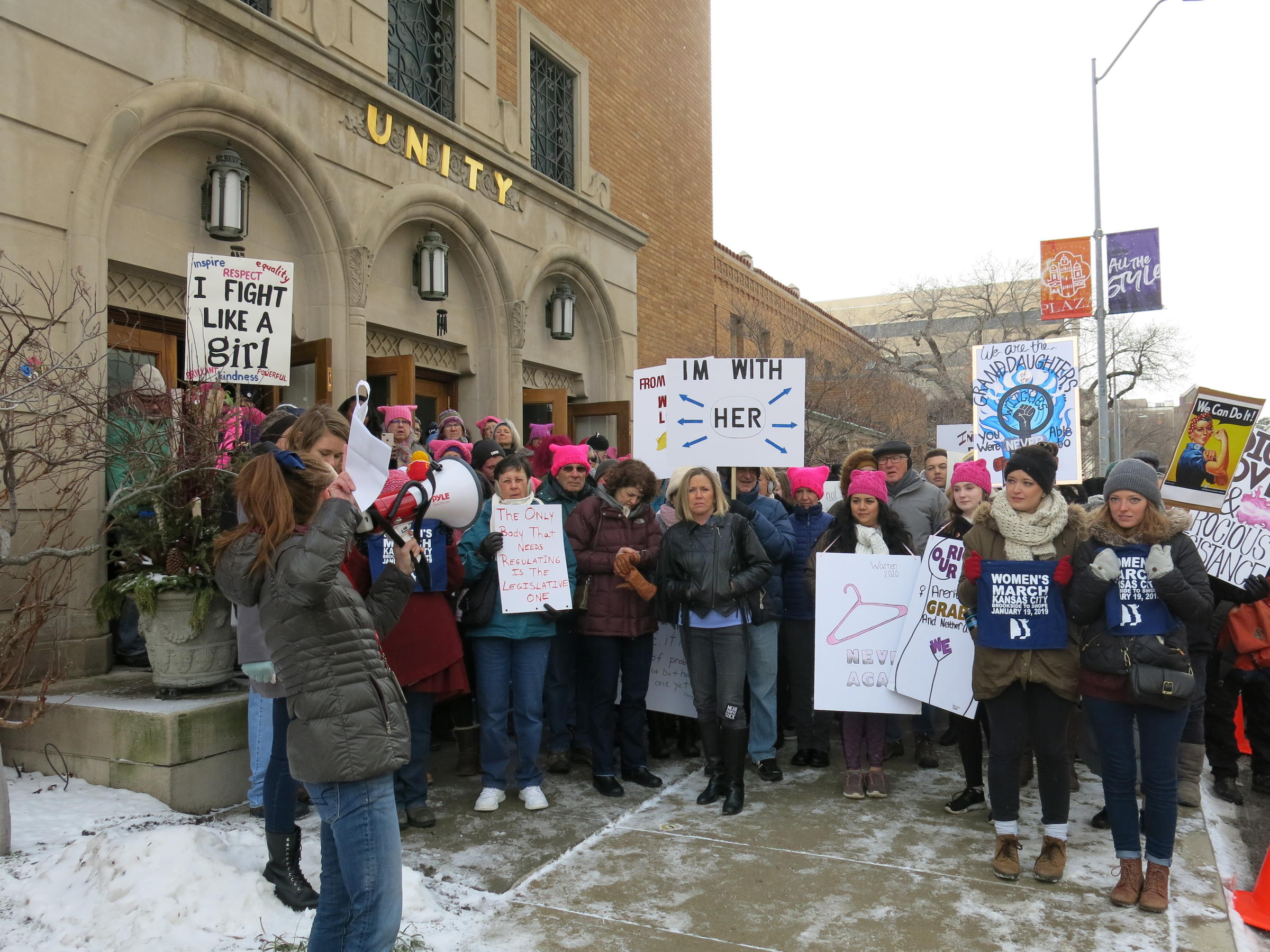 Kansas City Women's March Focuses On Empowerment, Not Trump KBIA