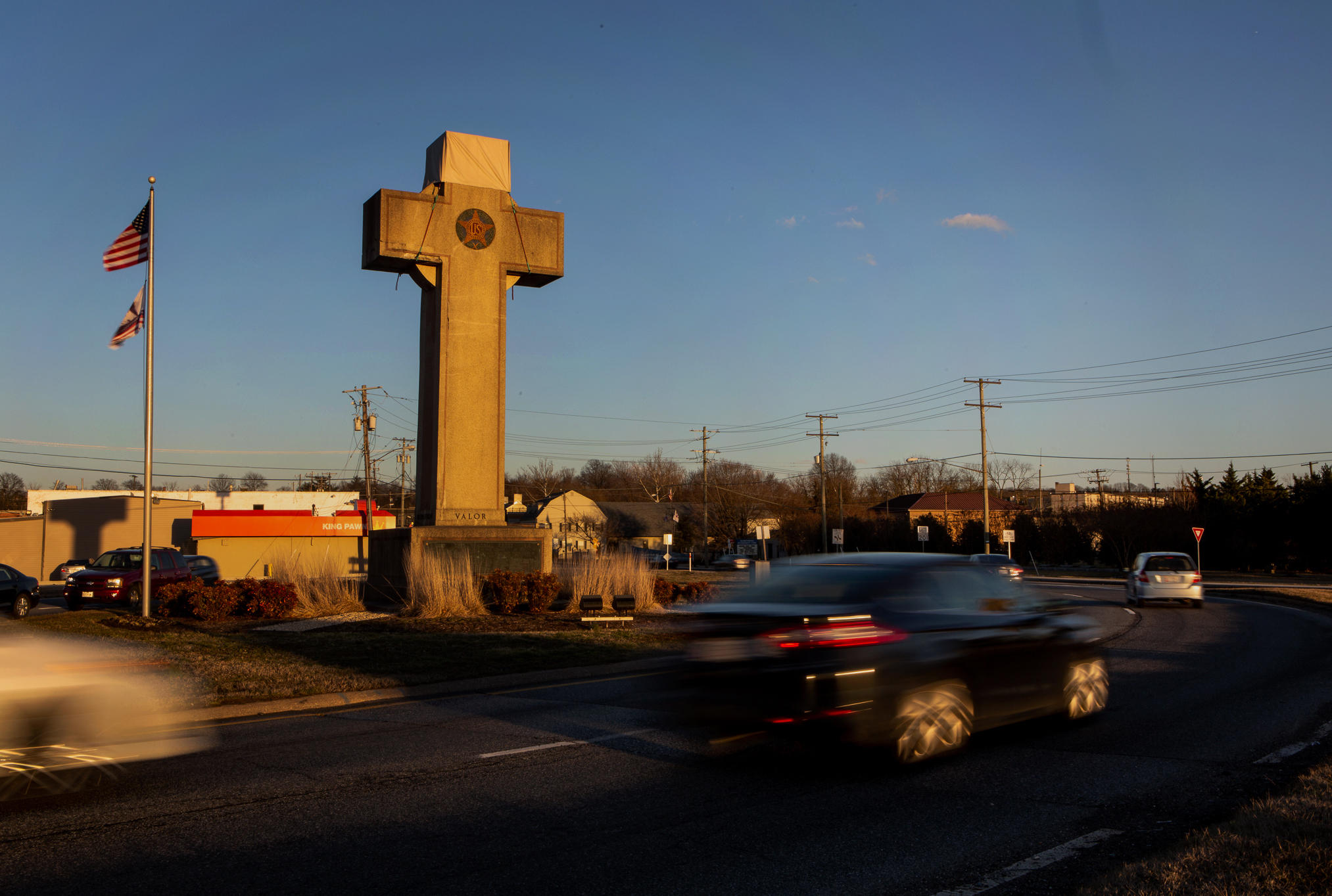 the peace cross in maryland is a memorial to veterans from world