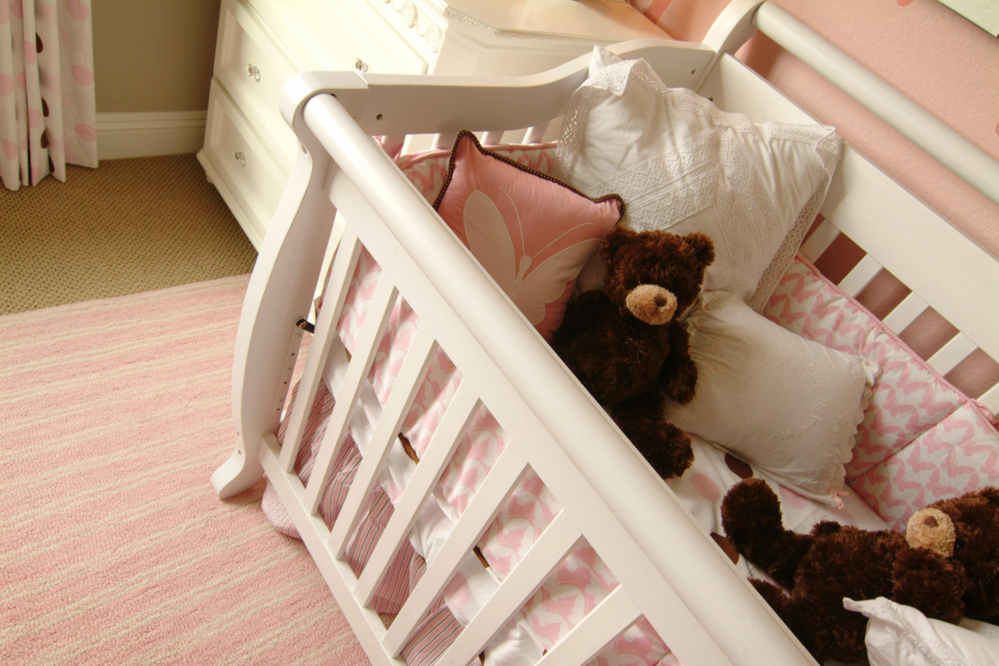 cushioned crib bumper