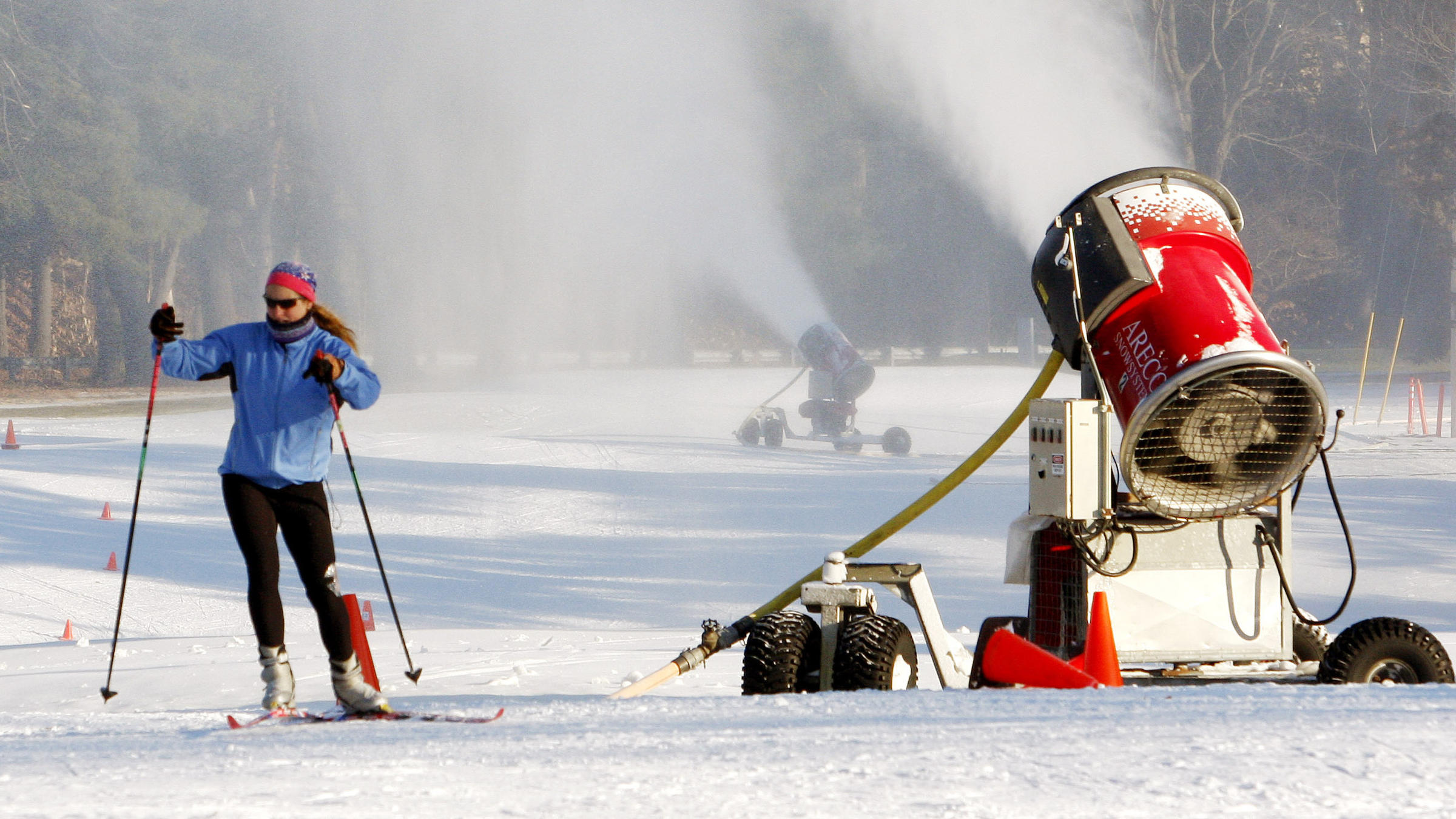 To Get Olympic Snow, Machines Give Nature A Nudge KNKX