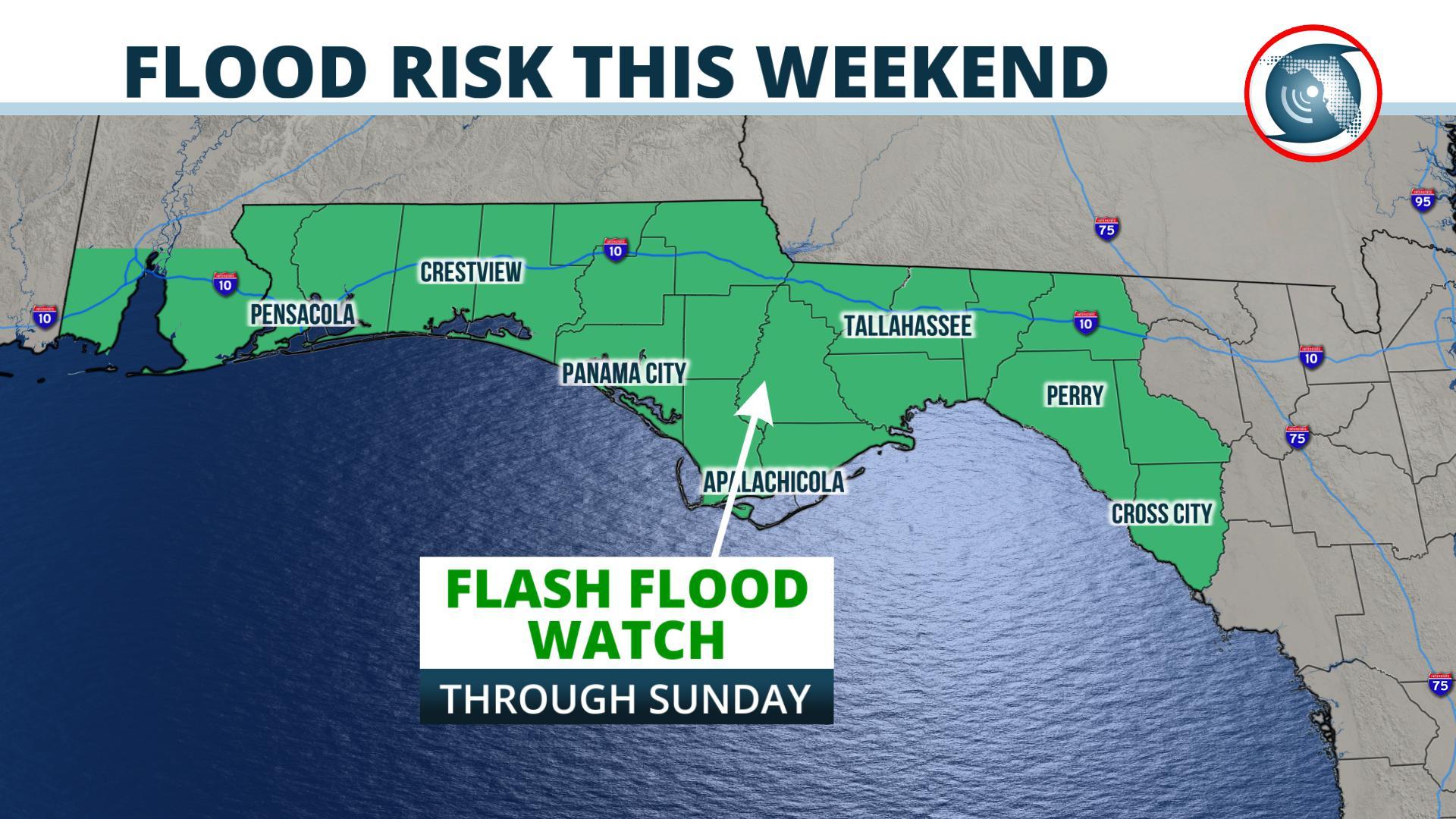 Growing Flash Flood Risk in Panhandle This Weekend | WJCT NEWS