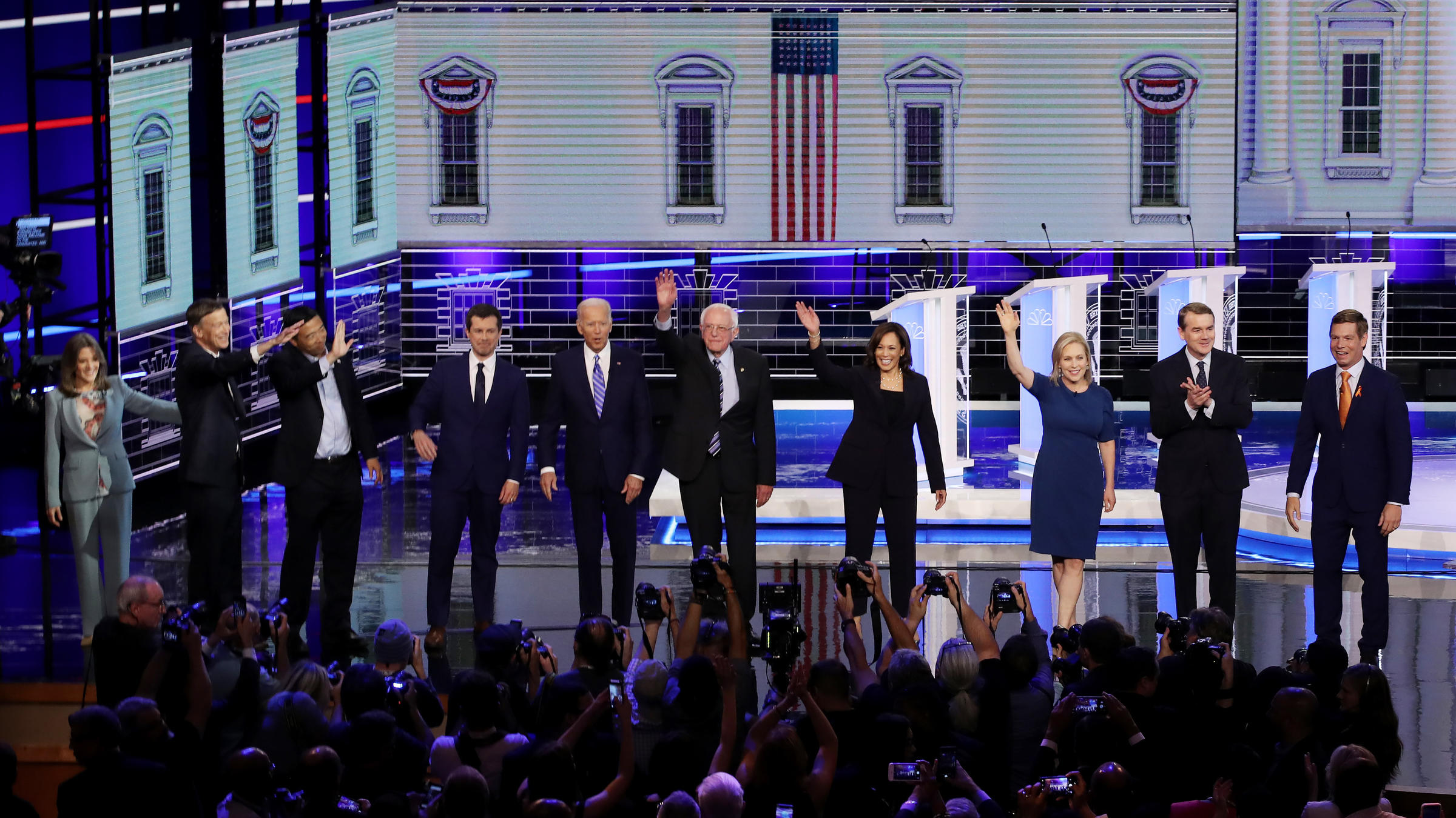 Recap Night 2 Of The Democratic Primary Debate In 100 Words (And 7