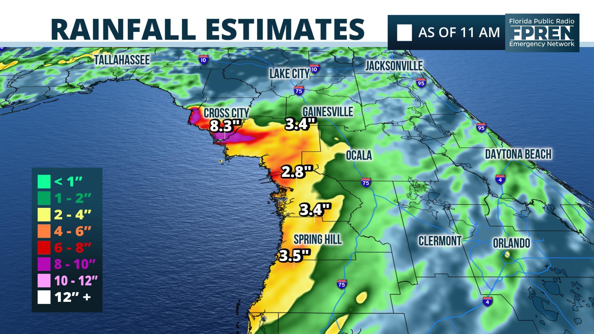 More Rain More Possible Flooding In Parts Of Florida Through Saturday 