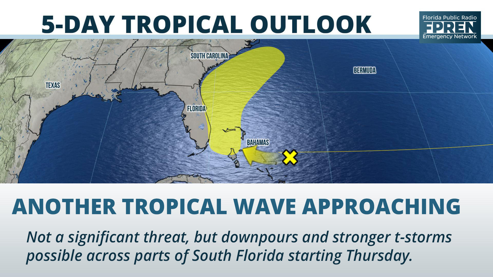 Another Tropical Wave Is Likely To Skirt By South Florida WJCT NEWS