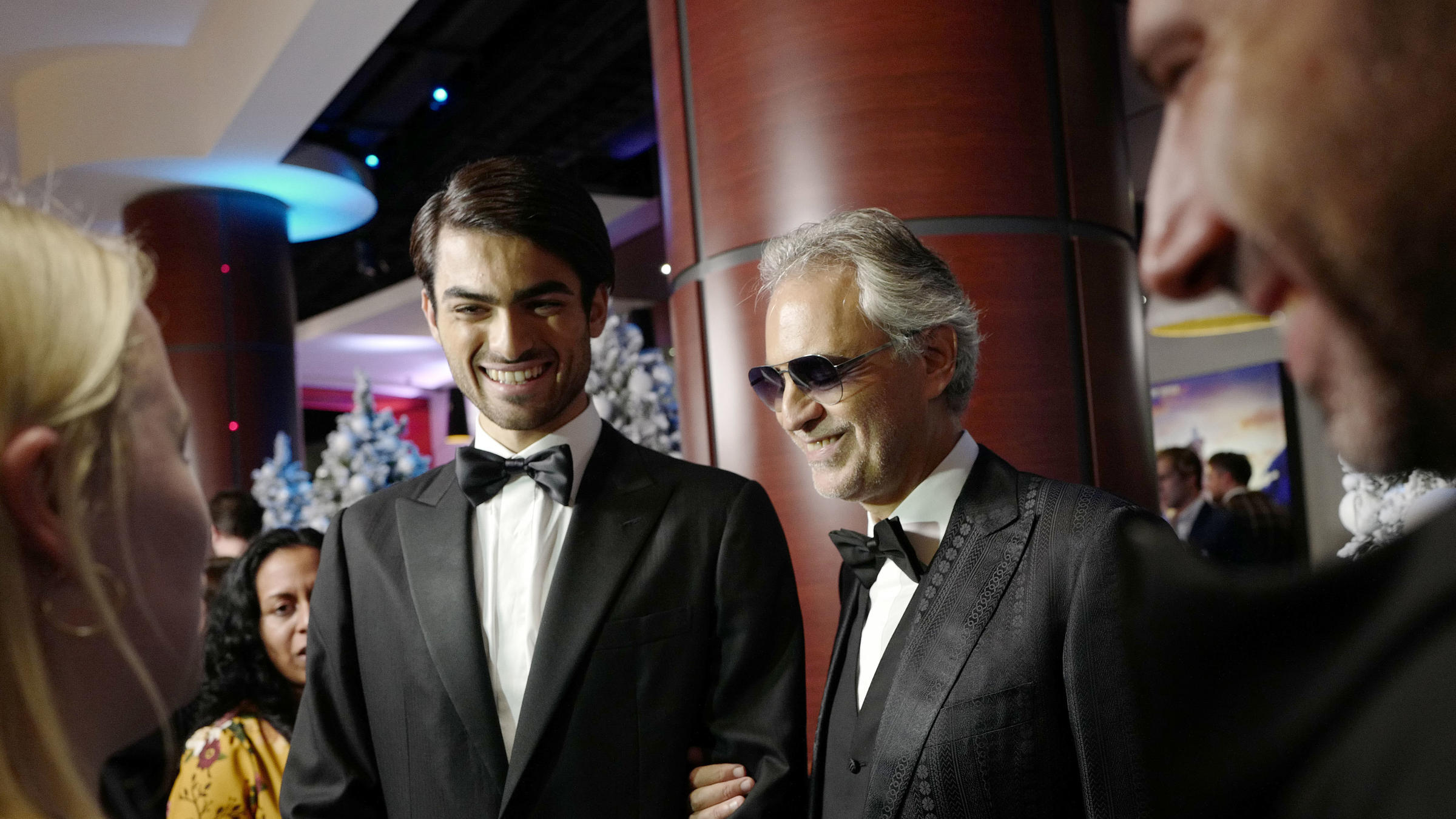 Andrea Bocelli Passes The Art Of Expressive Singing To His Son | WPRL2400 x 1350