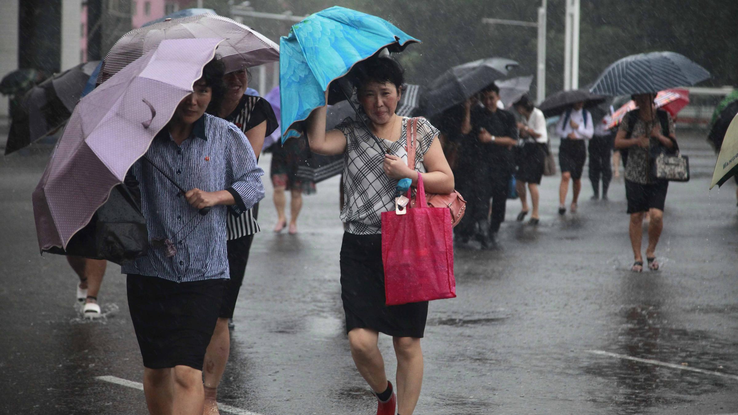 Typhoon Lingling Makes Landfall In North Korea After Wreaking Havoc In ...