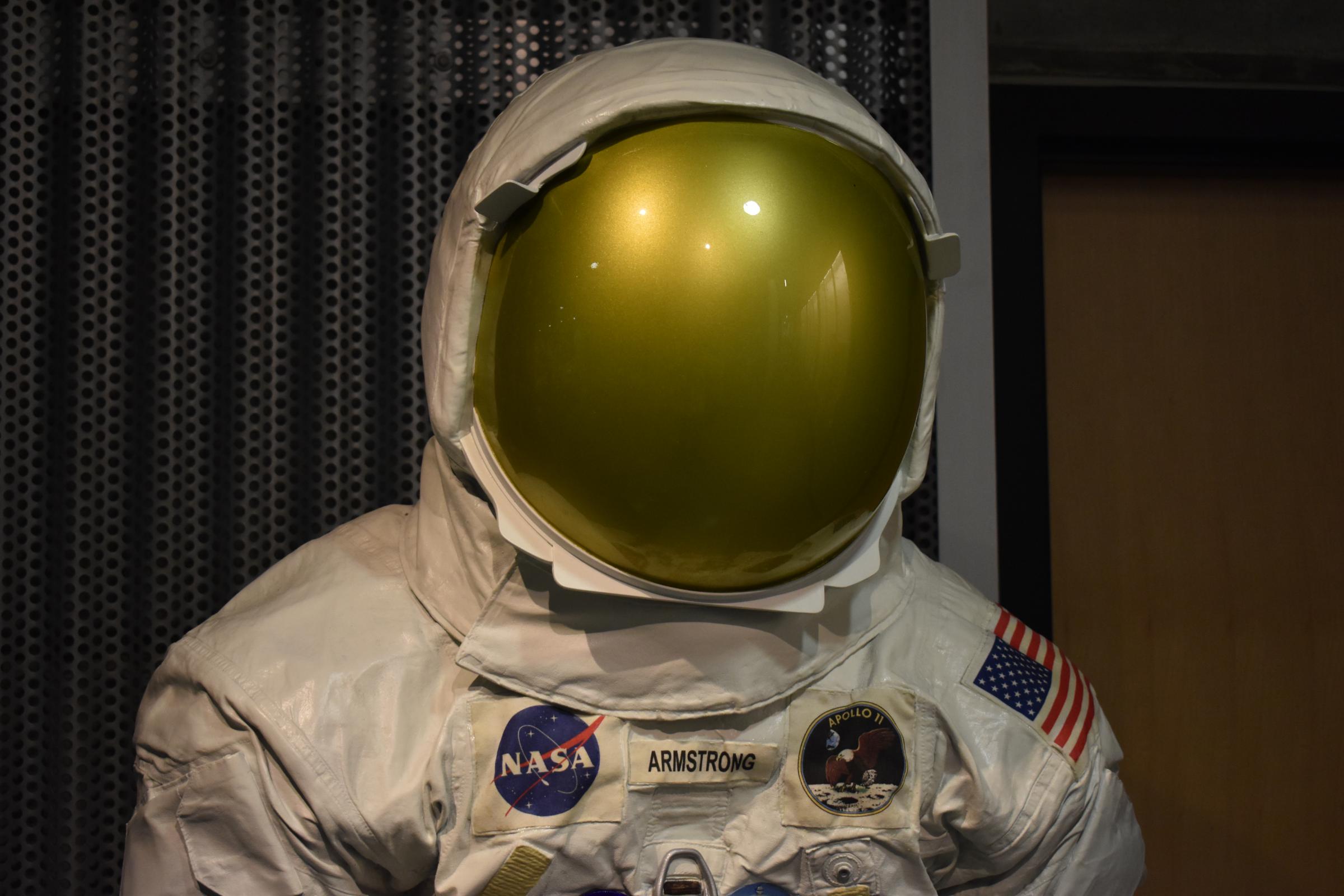 Exact Replica of Armstrong's Spacesuit Finds a Home in Peoria | WGLT