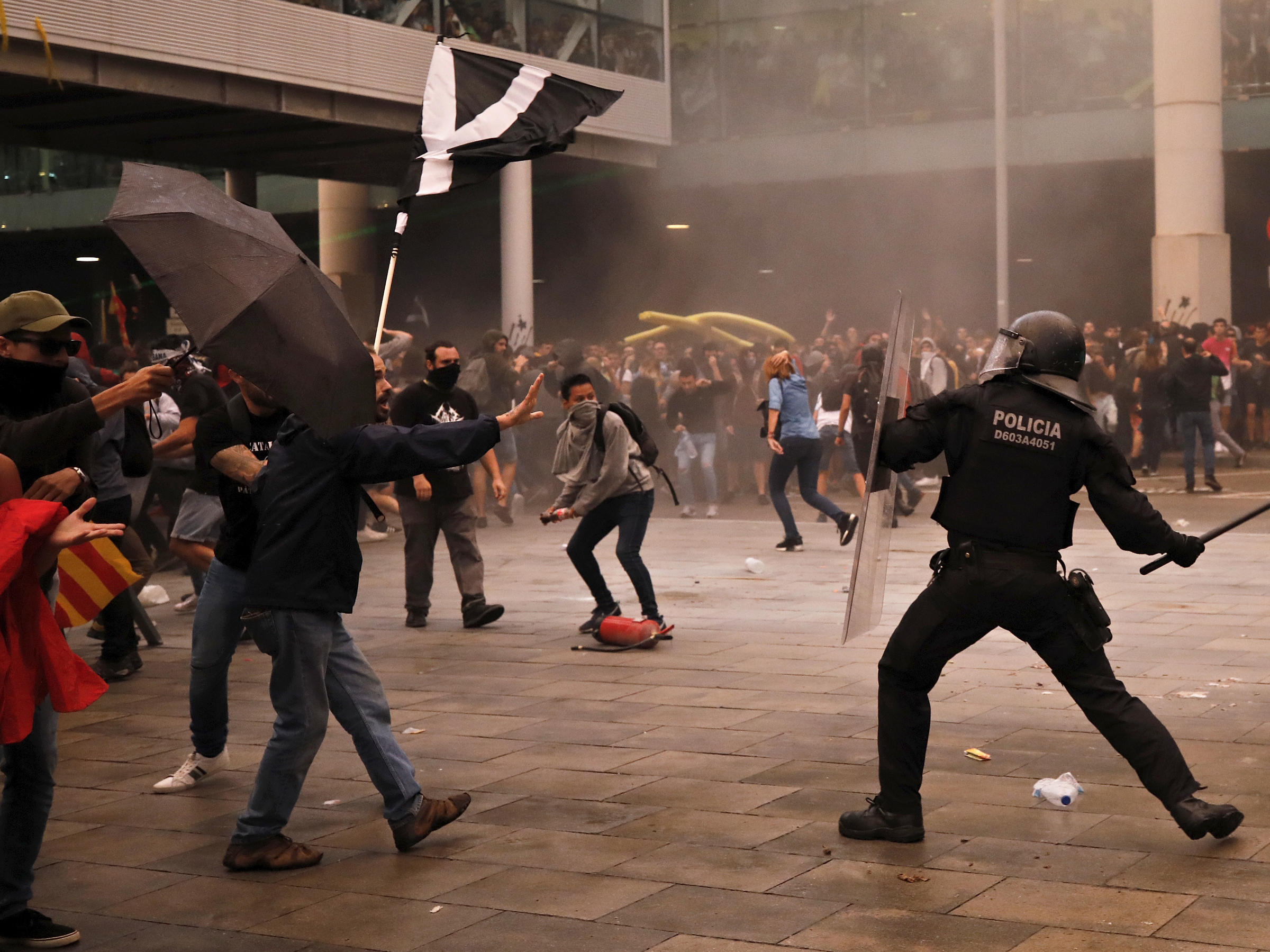 Image result for Barcelona Braces For More Protests After Catalan Separatists Sentenced To Prison