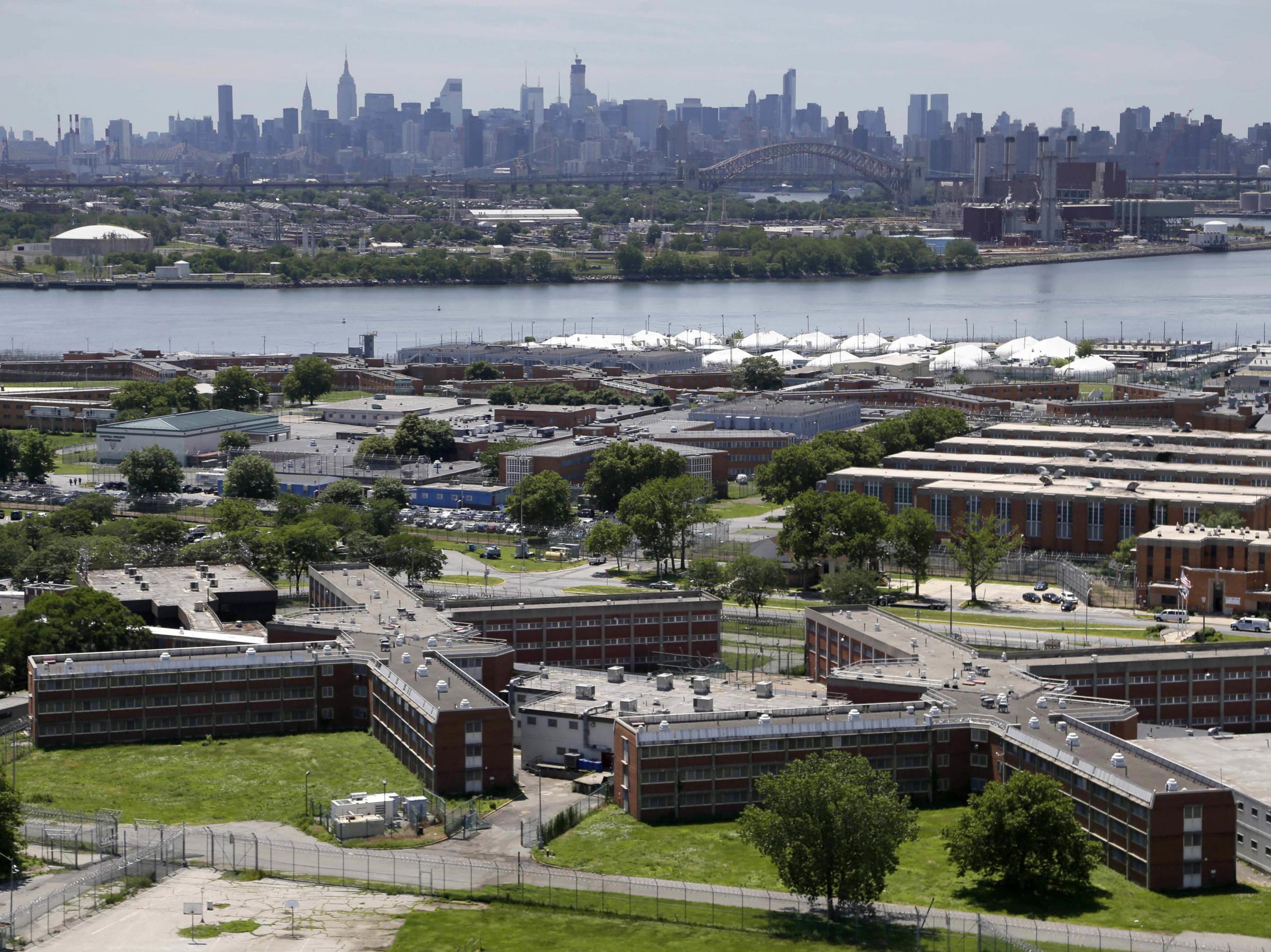 new york city's notorious rikers island jail complex