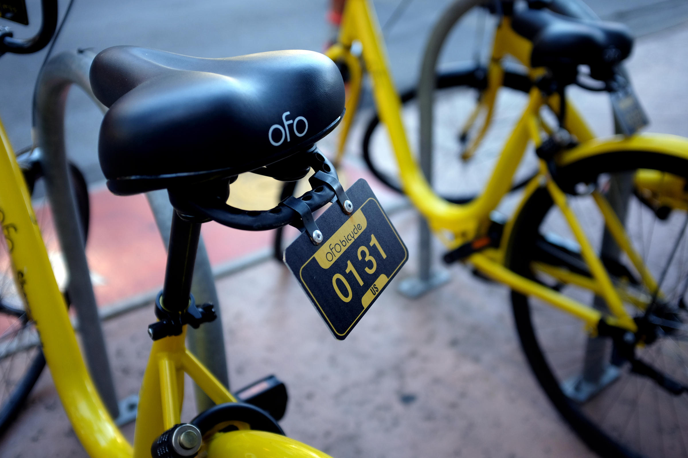 ofo dockless bikes