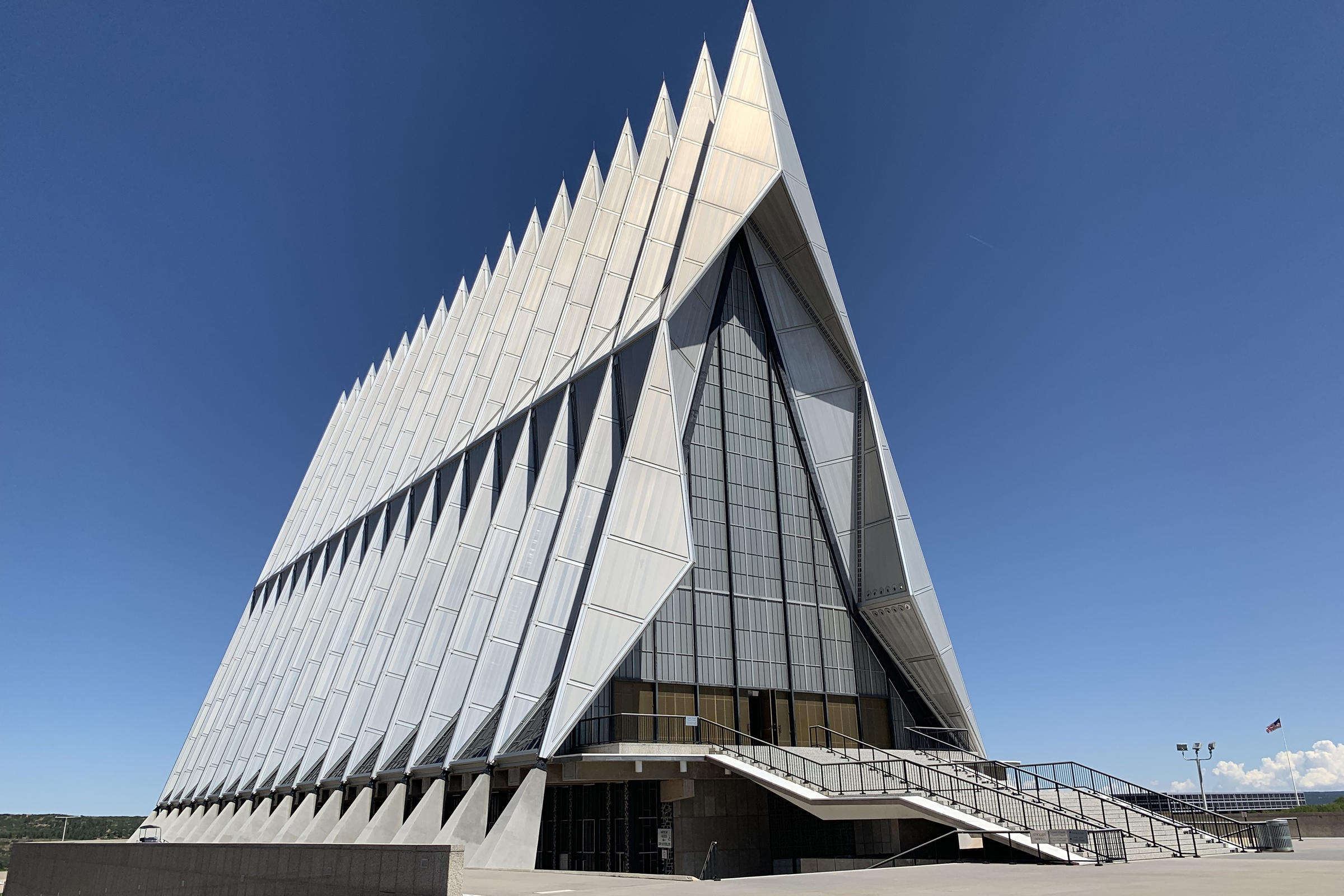 After Years Of Water Damage The Iconic Air Force Academy Chapel Is 