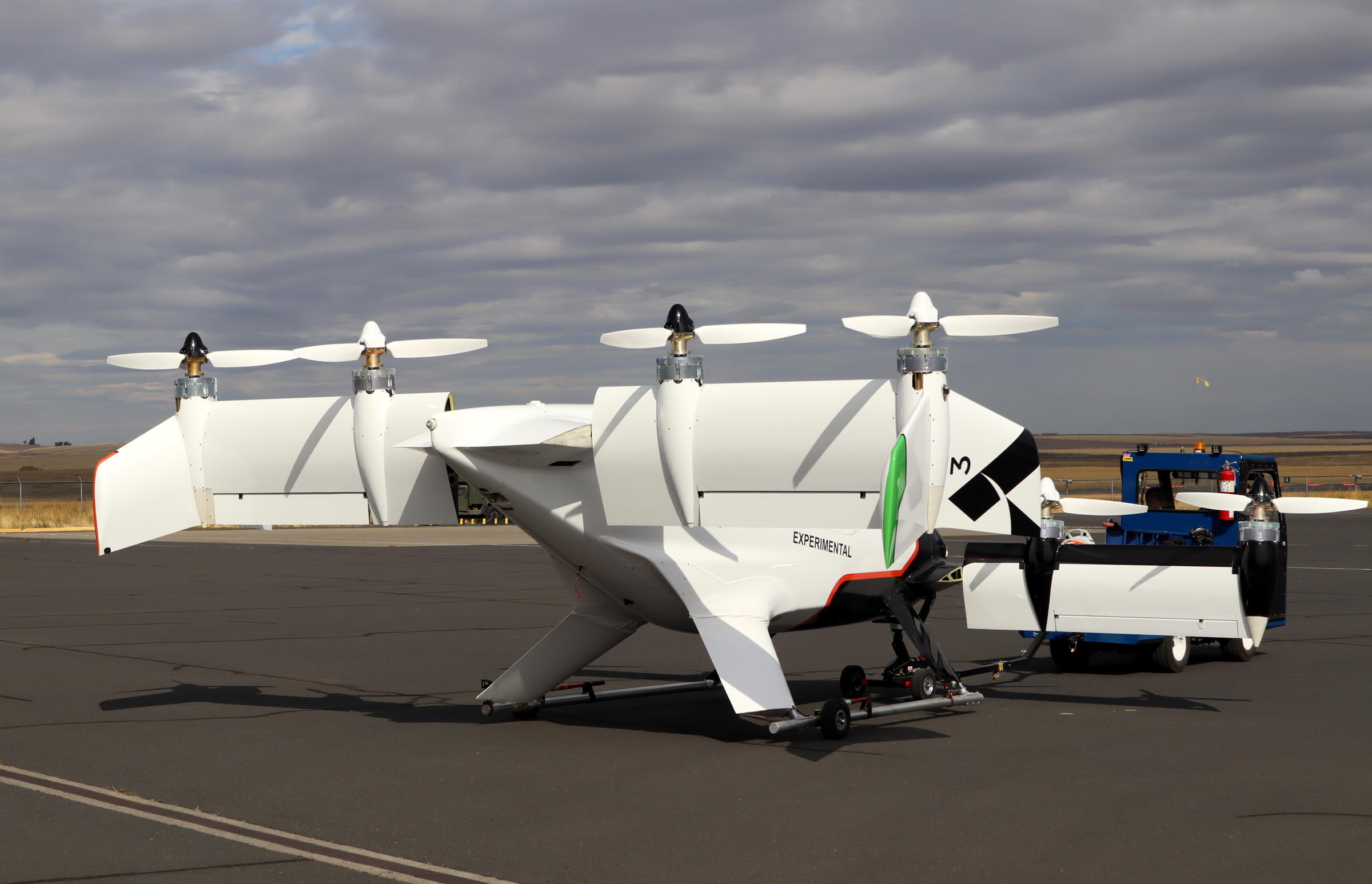 Robo air taxi completes flight testing at Pendleton airport, Airbus