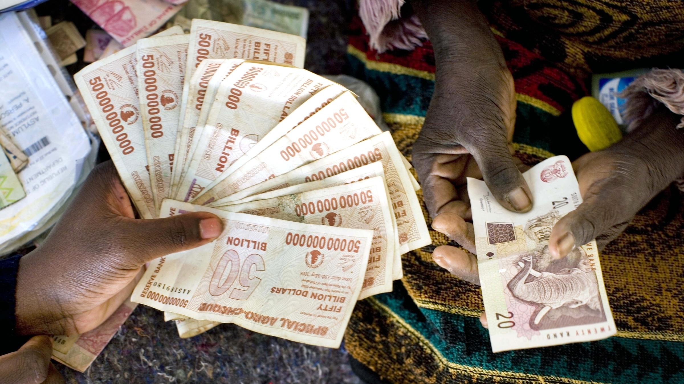 How Crumbling U S Dollars Bailed Out Zimbabwe Kunc How Crumbling U S Dollars Bailed Out