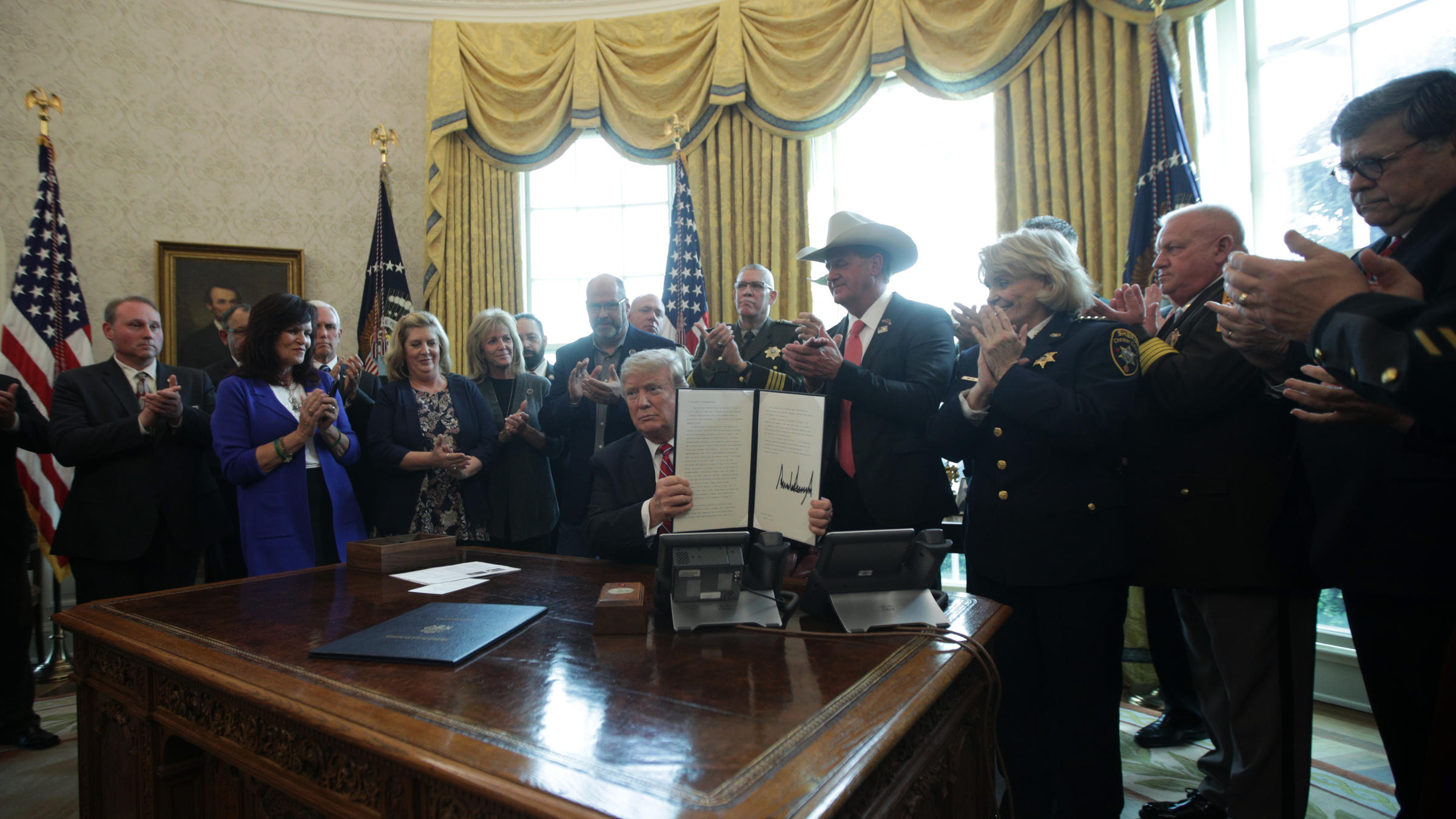 Trump Vetoes Congressional Effort To Limit Border Wall Funding Wbfo