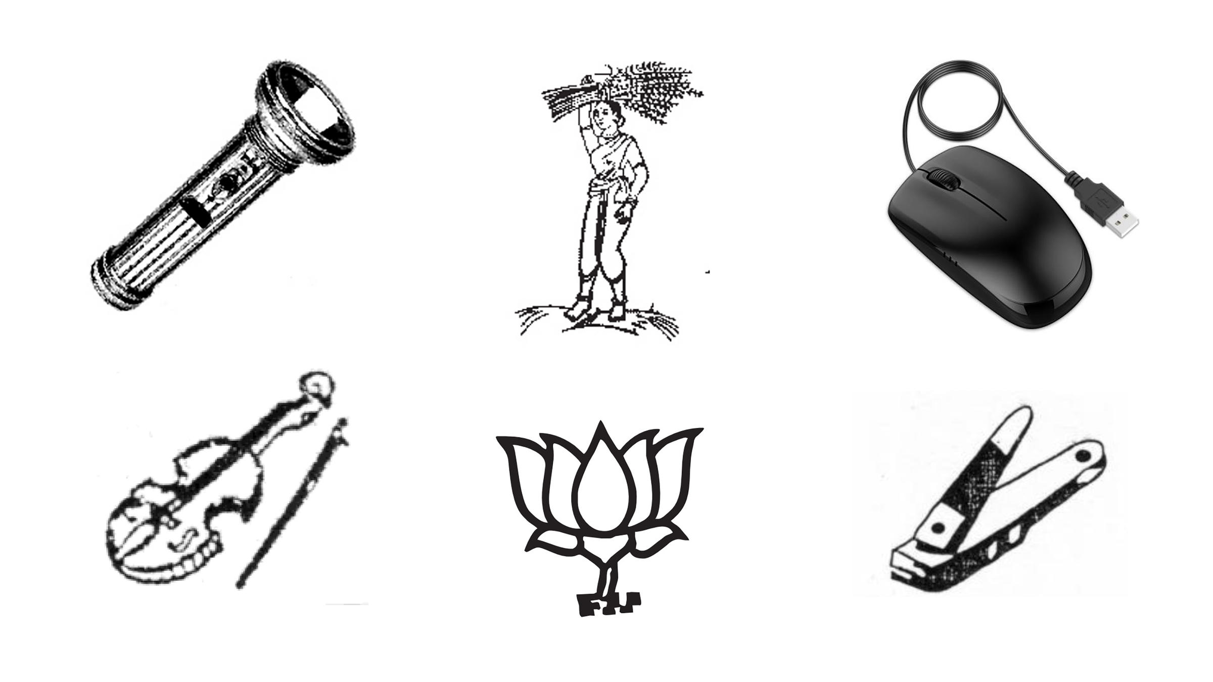 India S Ballot Has Some Really Offbeat Symbols For Its