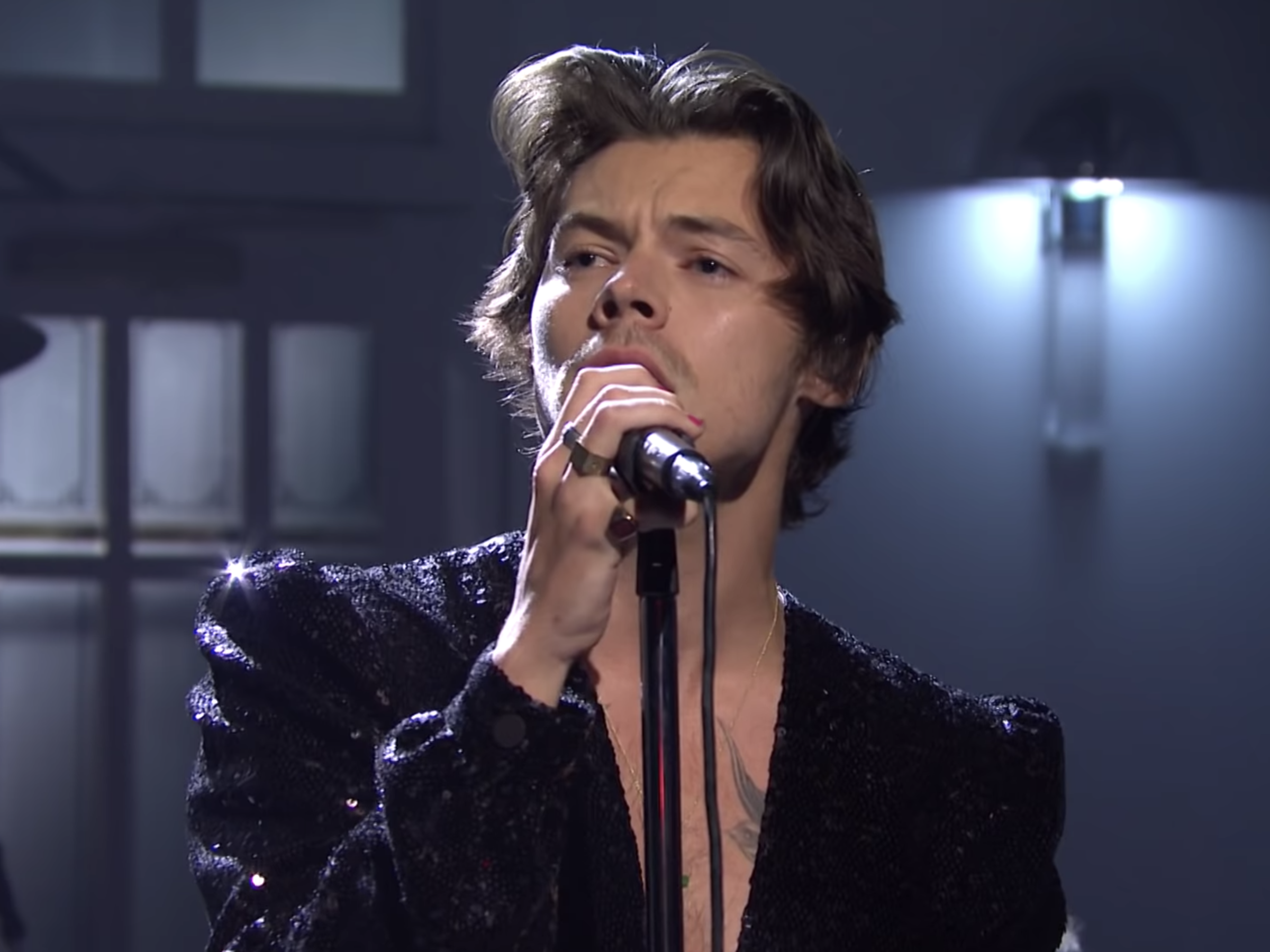 Harry Styles Sings, Hosts And Acts On 'SNL' — And Shows Off A New Song
