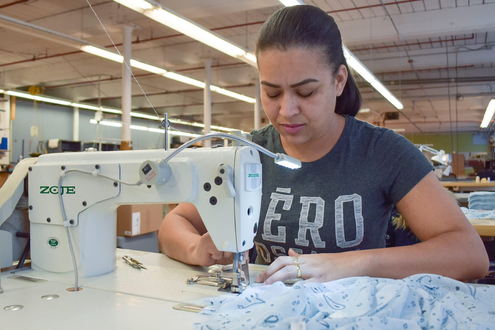 An Inside Look At Making Clothes In An American Factory | NPR Illinois