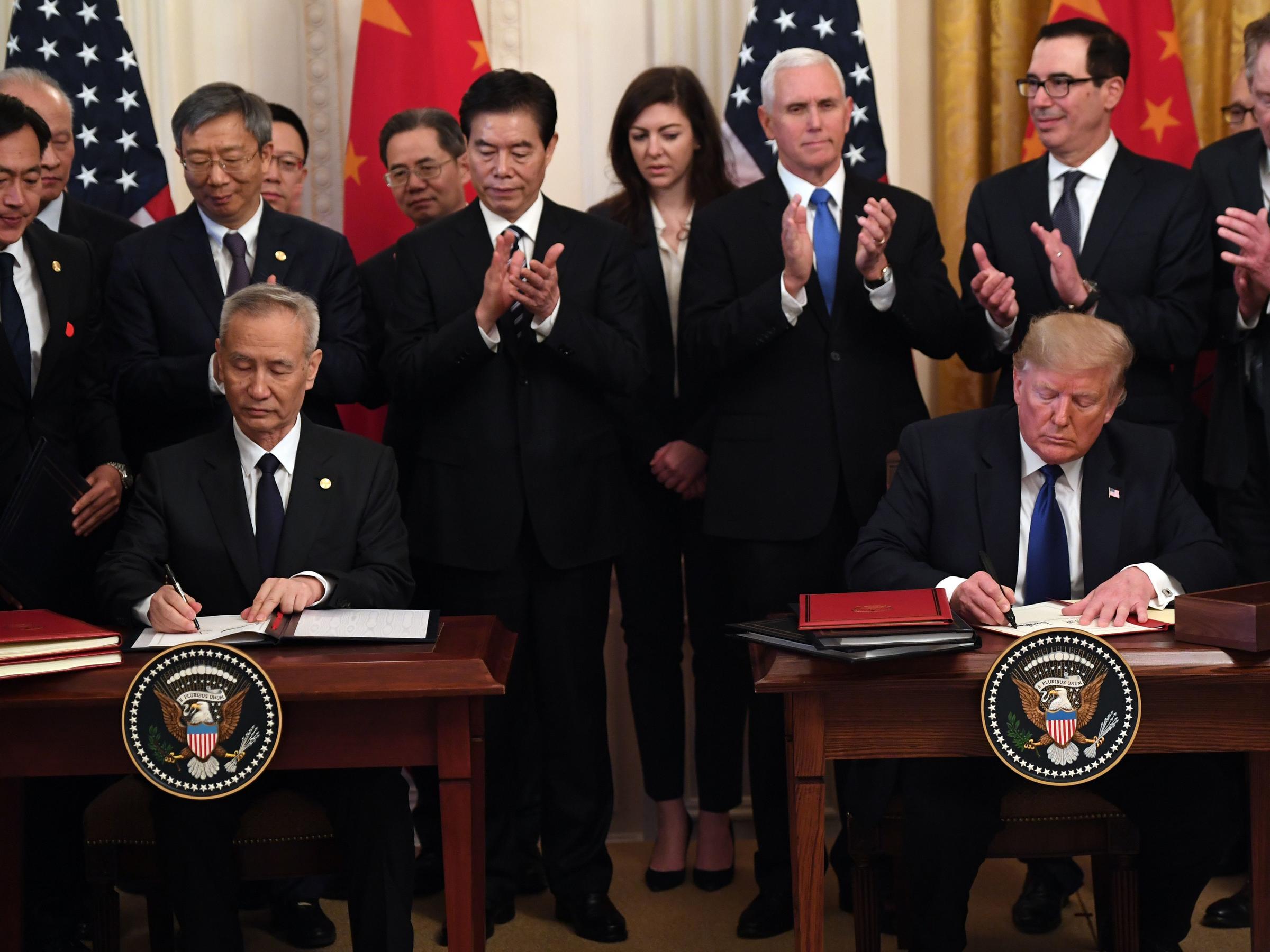 Trump Signs Phase 1 China Trade Deal But Most Tariffs Remain In Place Kunc