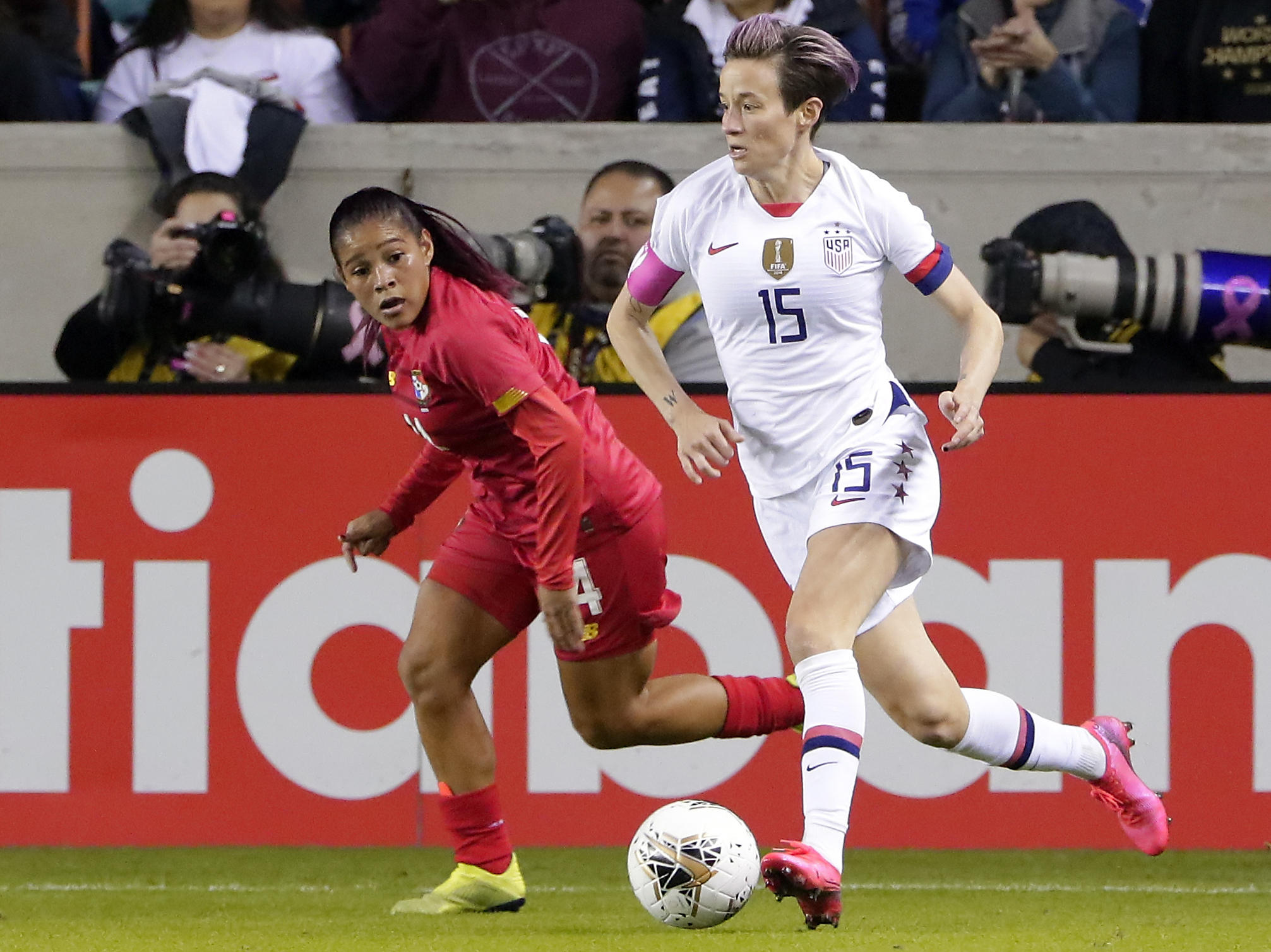 U.S. Women's Soccer Team On The Cusp Of Olympic Berth. Mexico Stands In