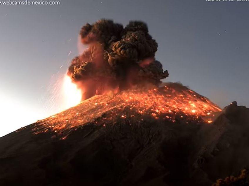 recent volcano eruption 2016