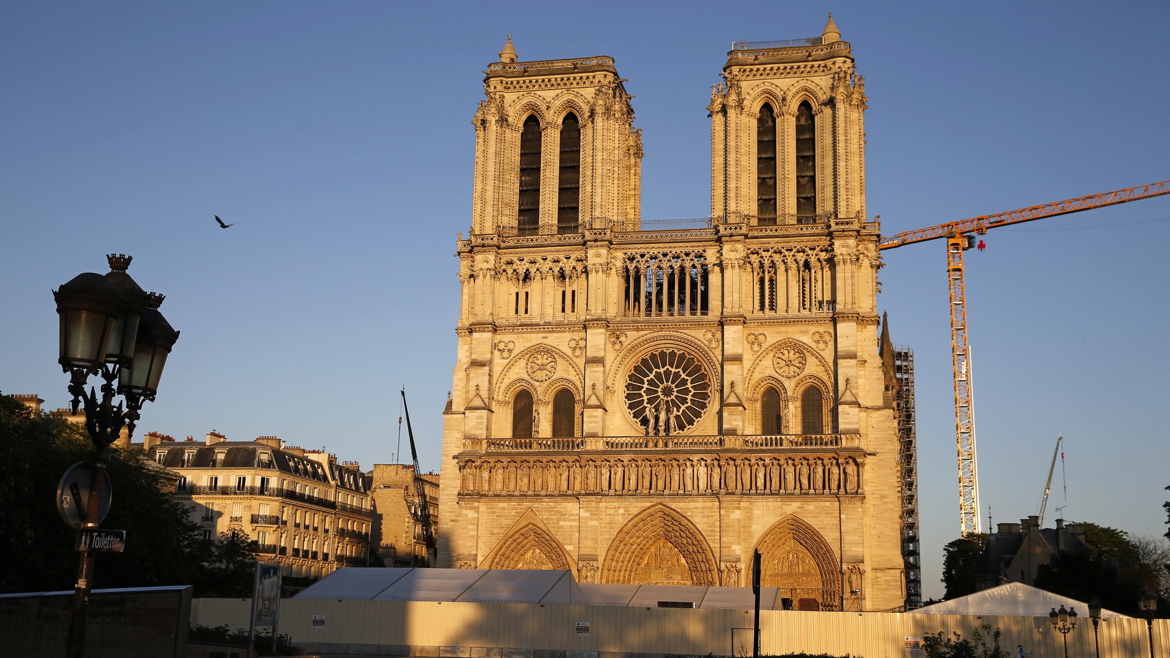 On Fire Anniversary, Notre Dame Bell Rings But Pandemic Has Stopped