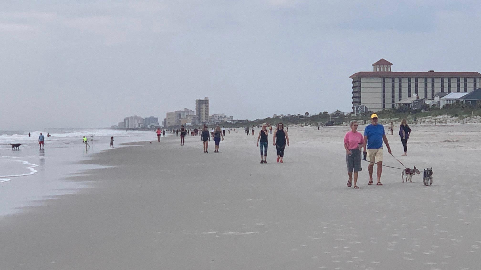 Visitors Cheer As Jacksonville Beaches Reopen Health News Florida