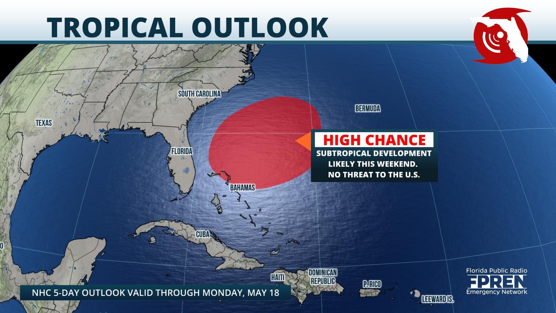 The First Tropical Storm Of The Season Could Hit Florida This Weekend The First Tropical Storm Of The Season Could Hit Florida This Weekend