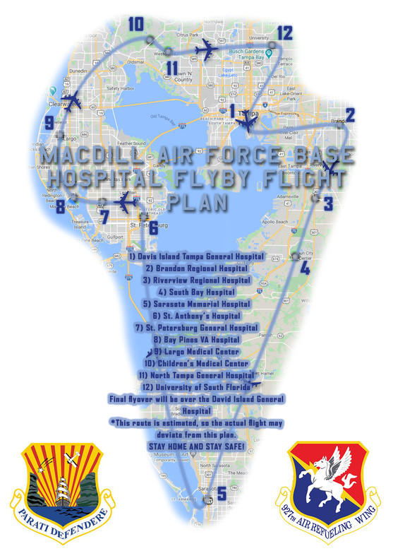 Macdill Air Force Base Will Honor Tampa Bay Health Workers With A