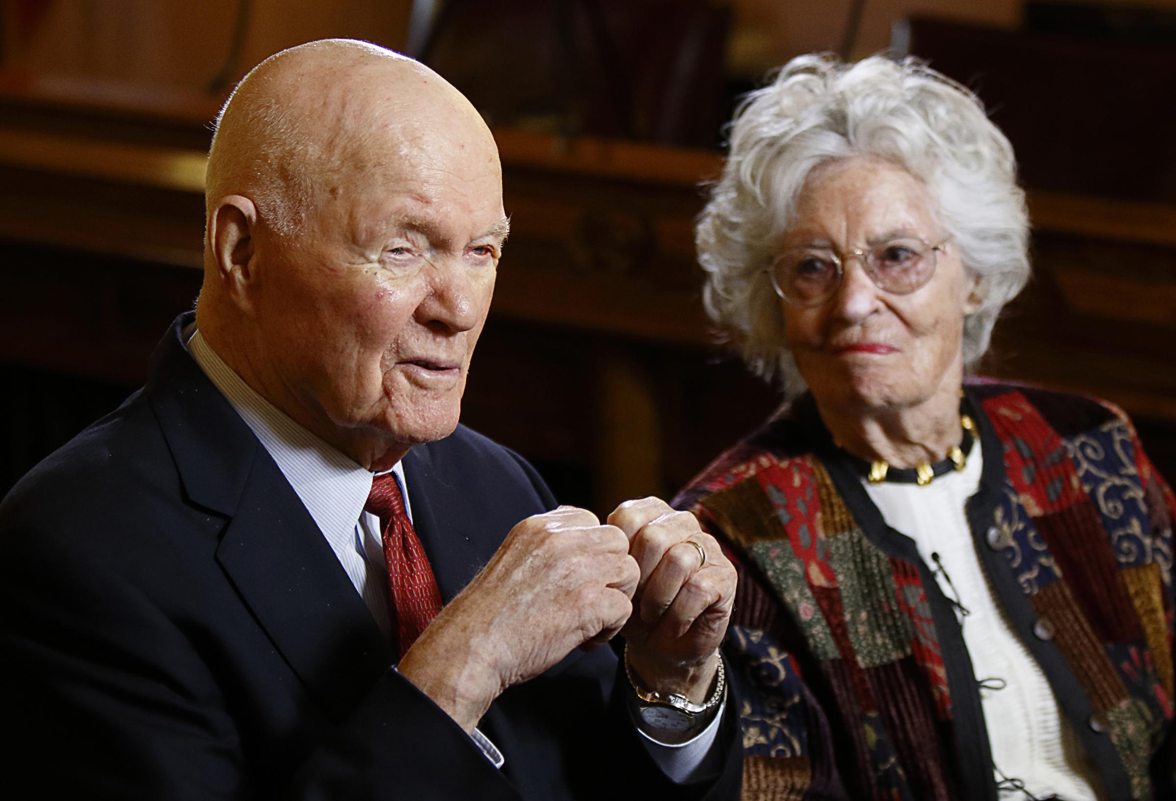 Annie Glenn Dies At Age 100, Four Years After The Love Of Her Life
