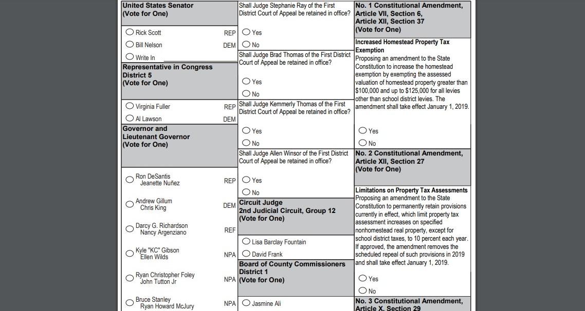 Democrats Want Court To Reconsider Florida Ballot Order Ruling WJCT NEWS