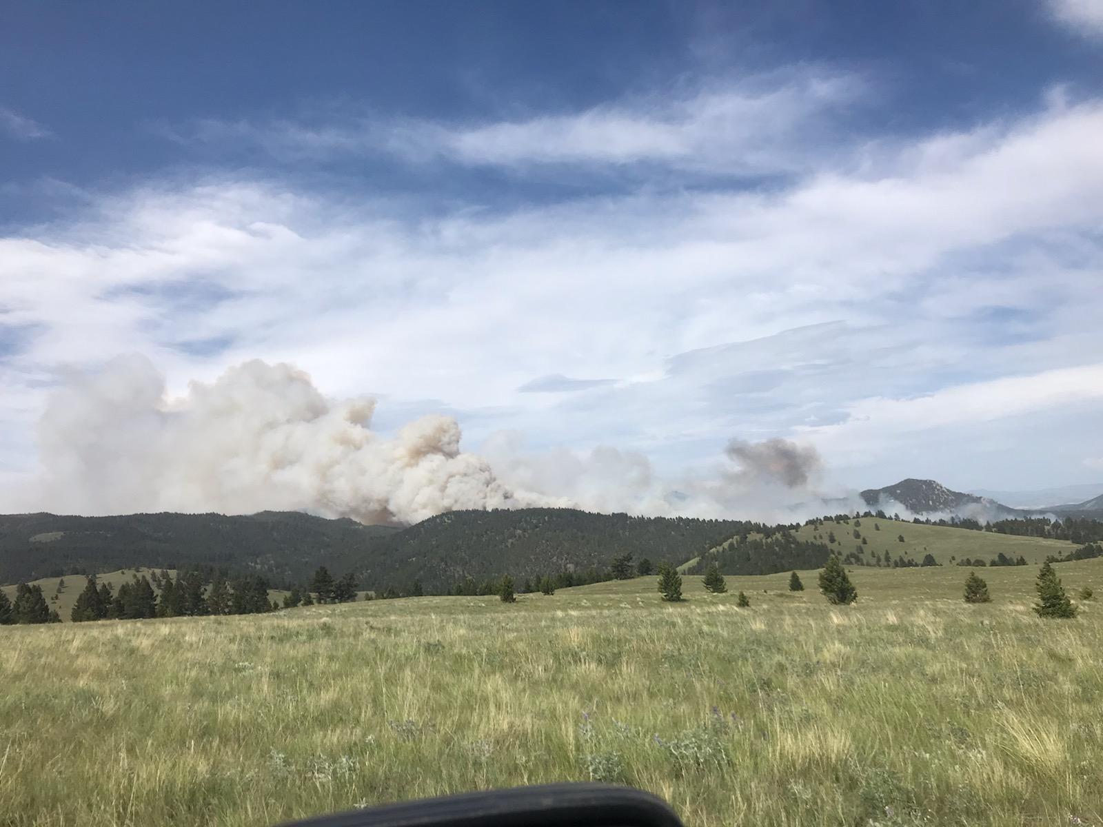 No New Growth Expected For Wildfire South Of Helena Yellowstone