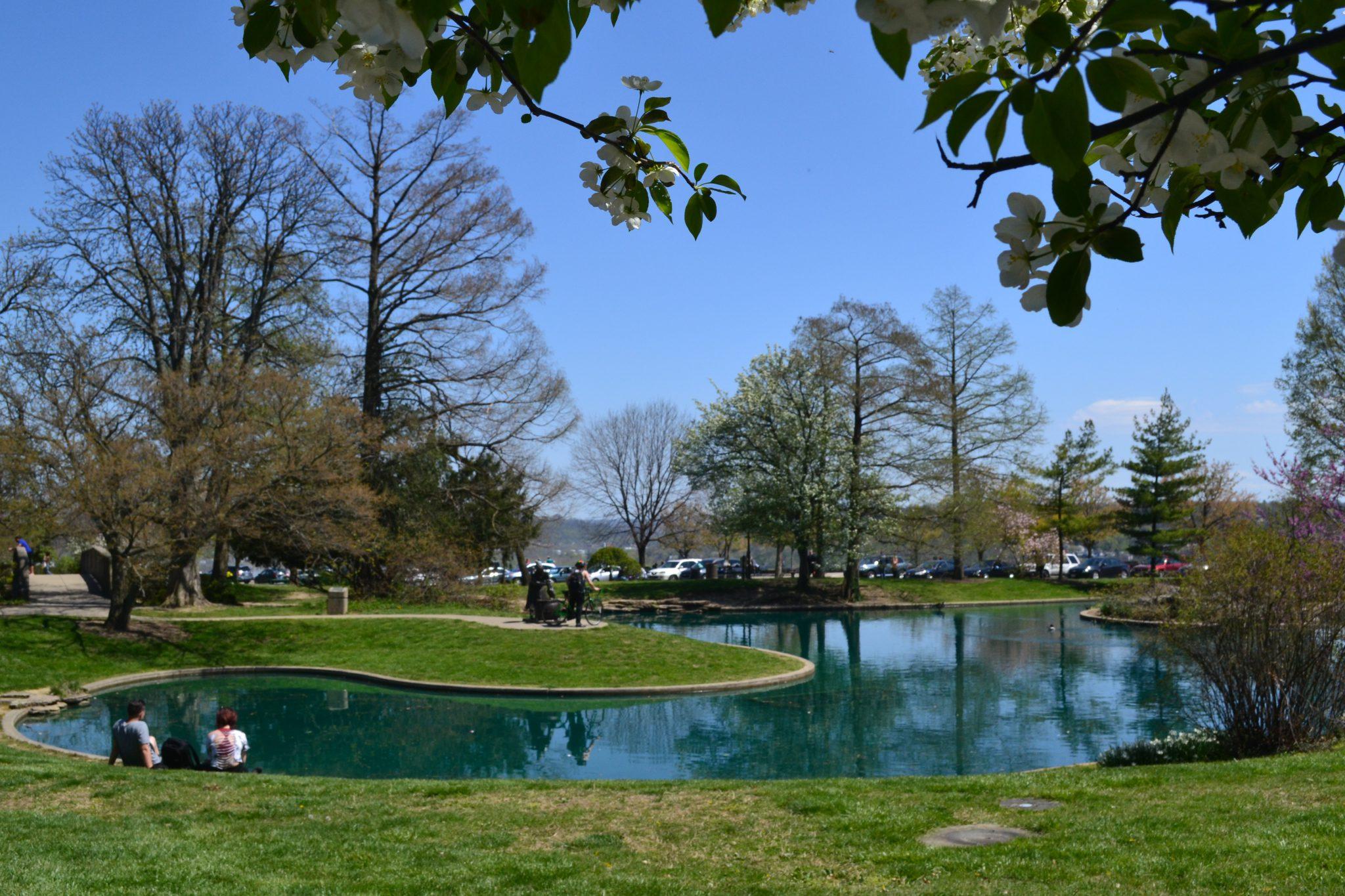 Cincinnati Parks Reopens Road Through Eden Park's Twin Lakes WOSU Radio