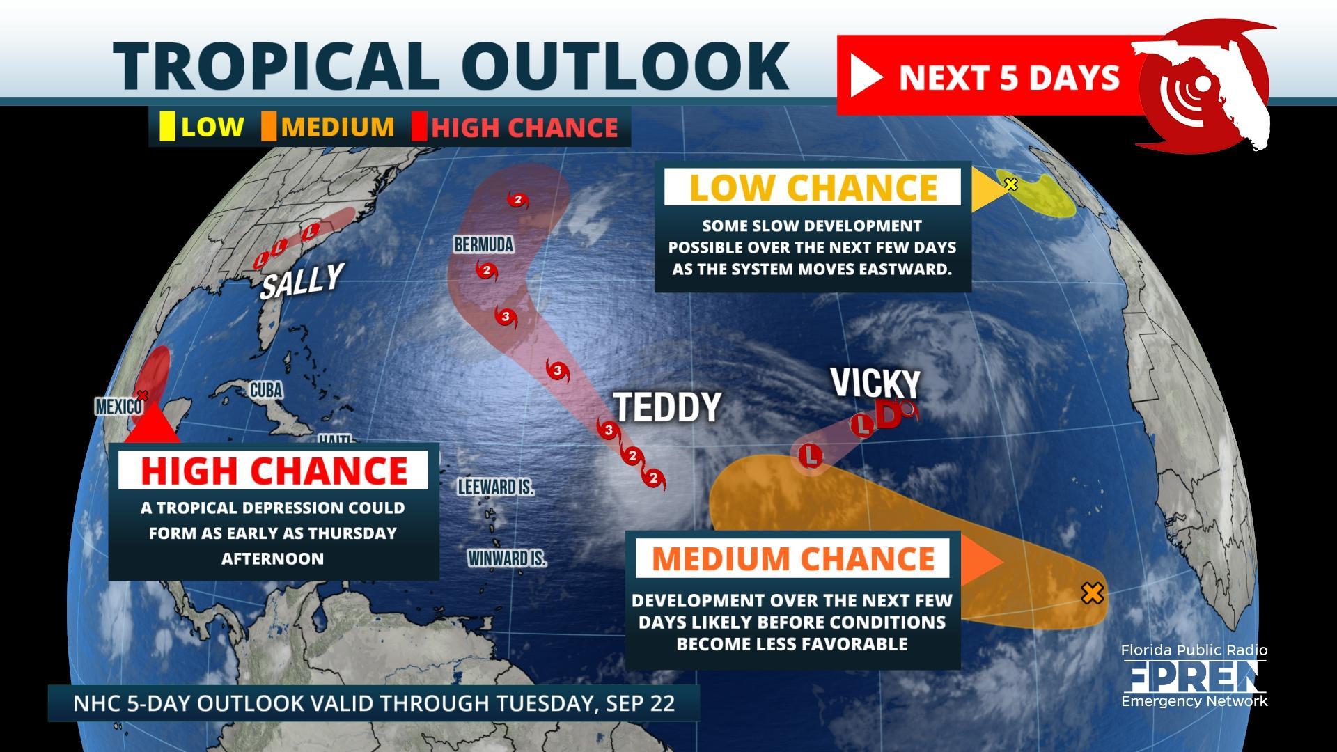 Tropics Remain Active; No Immediate Threats to Florida | WJCT NEWS