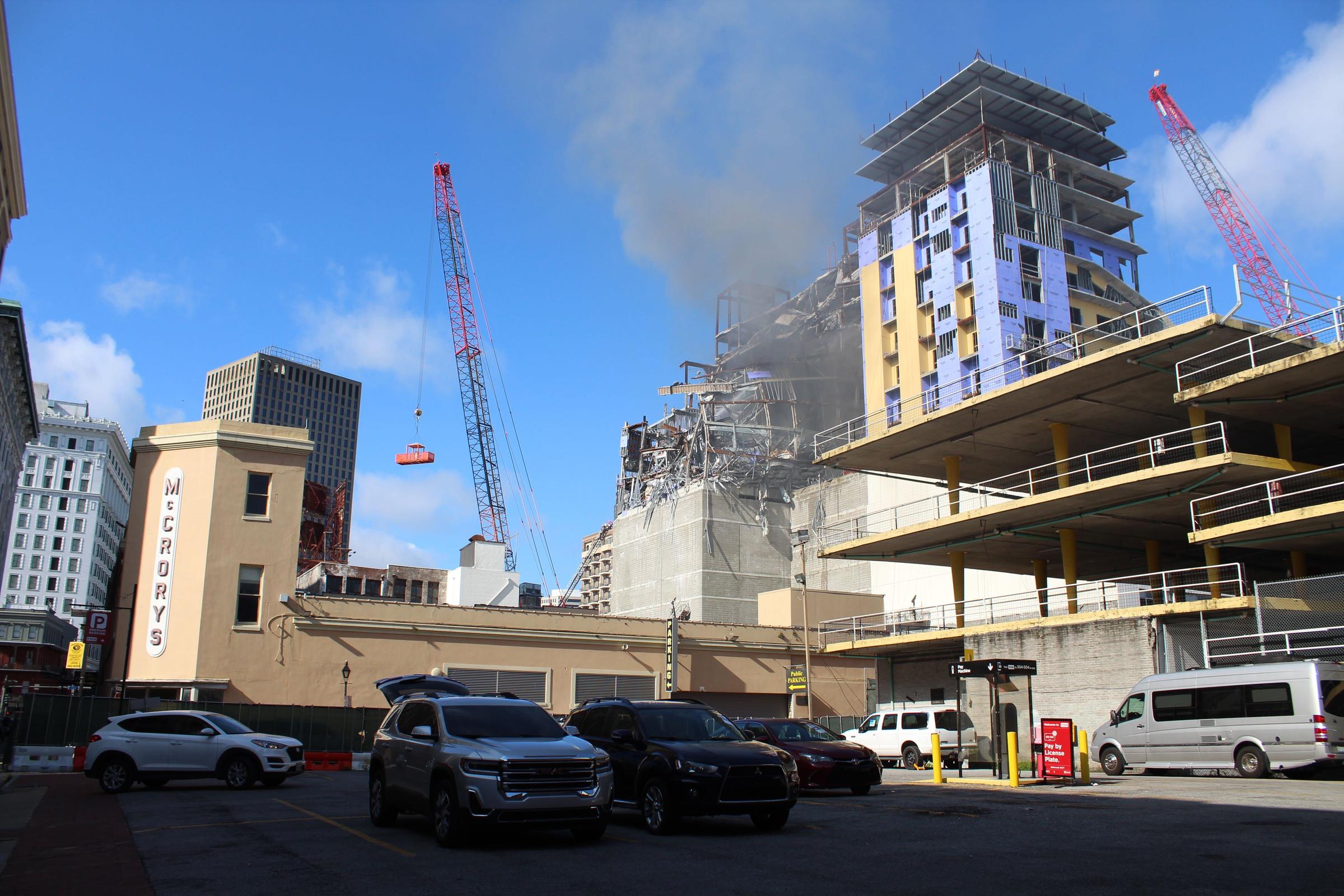 Demolition Work Sparks Fire At Hard Rock Hotel Site KEDM