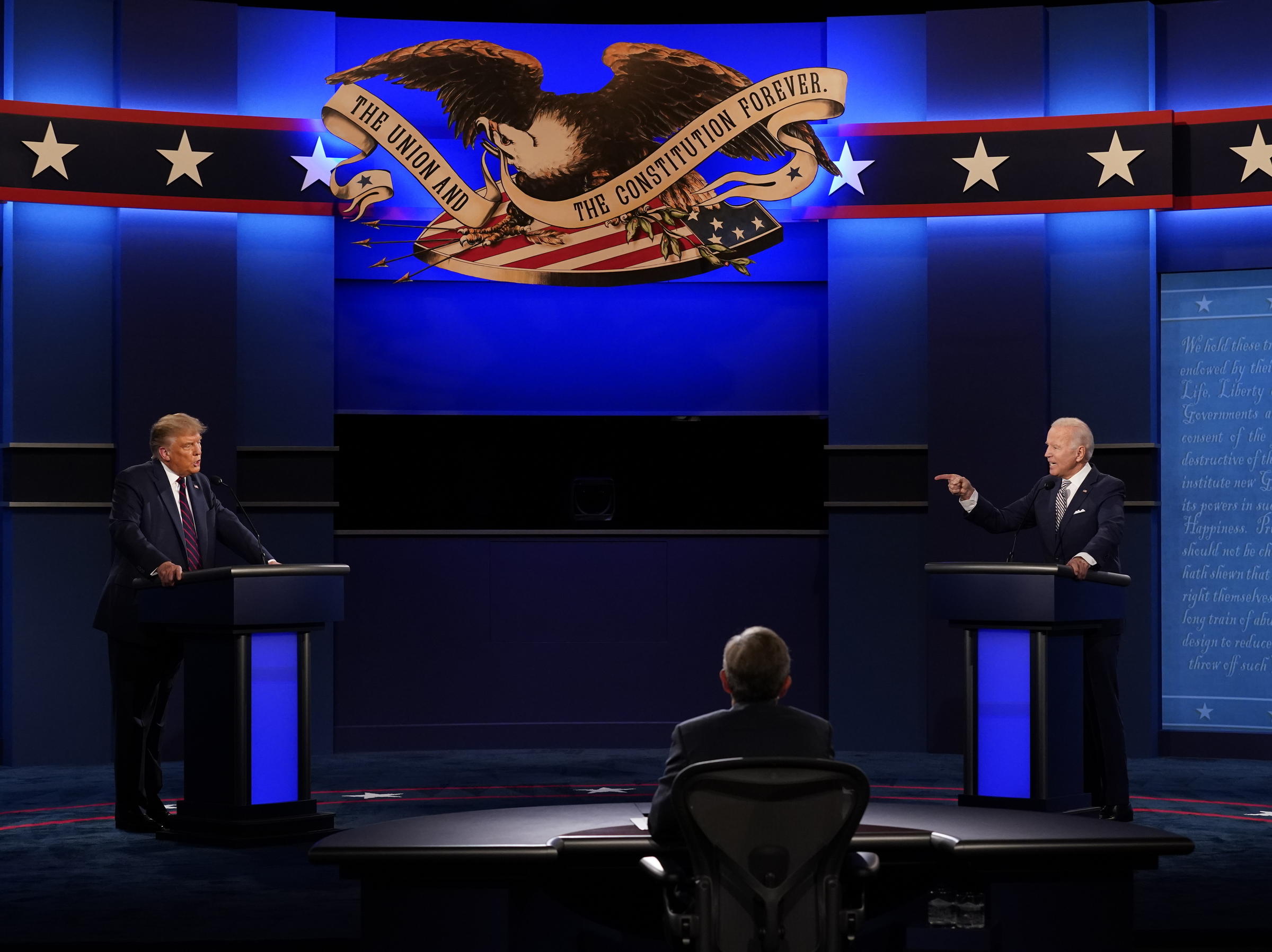Unhinged Predictable What Undecided Debate Watchers Thought Of 