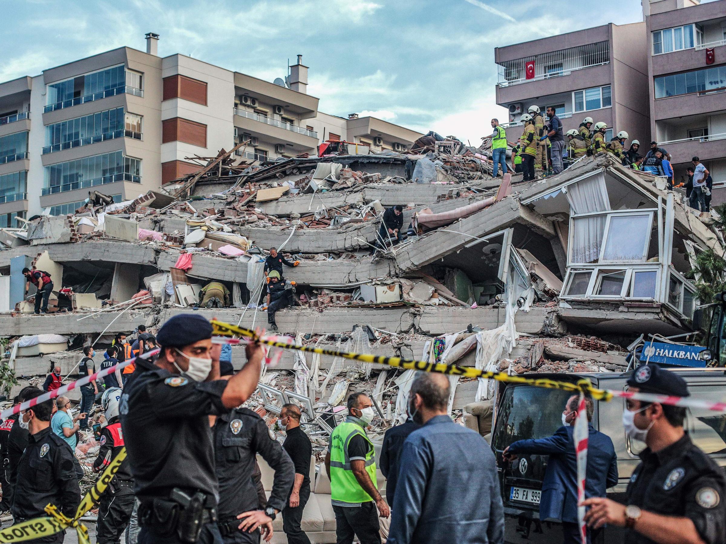 7.0 Magnitude Earthquake Strikes In Aegean Sea; At Least 14 Dead In ...