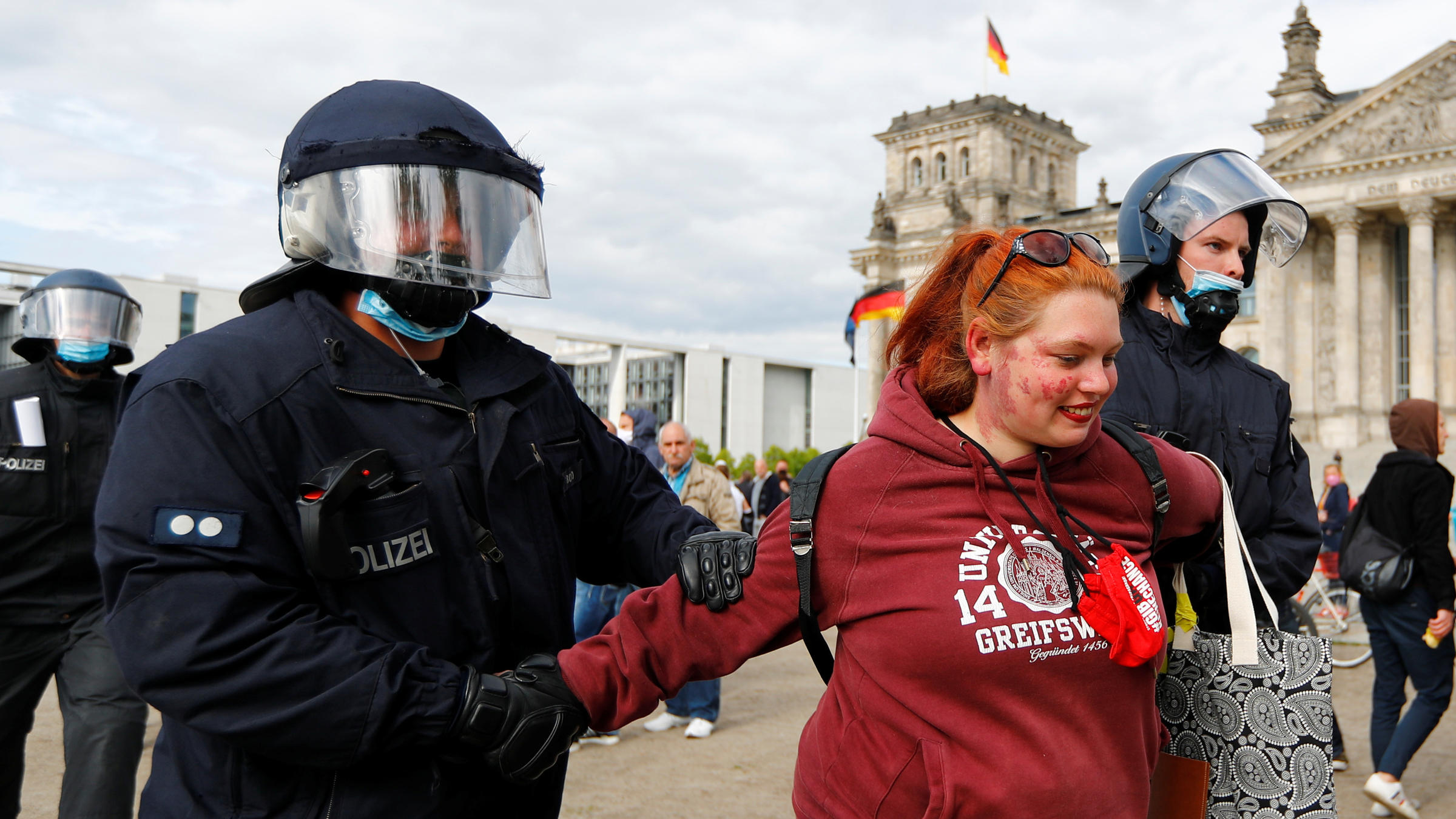 Germans Protest Shutdown Even After Easing Of Coronavirus Restrictions ...