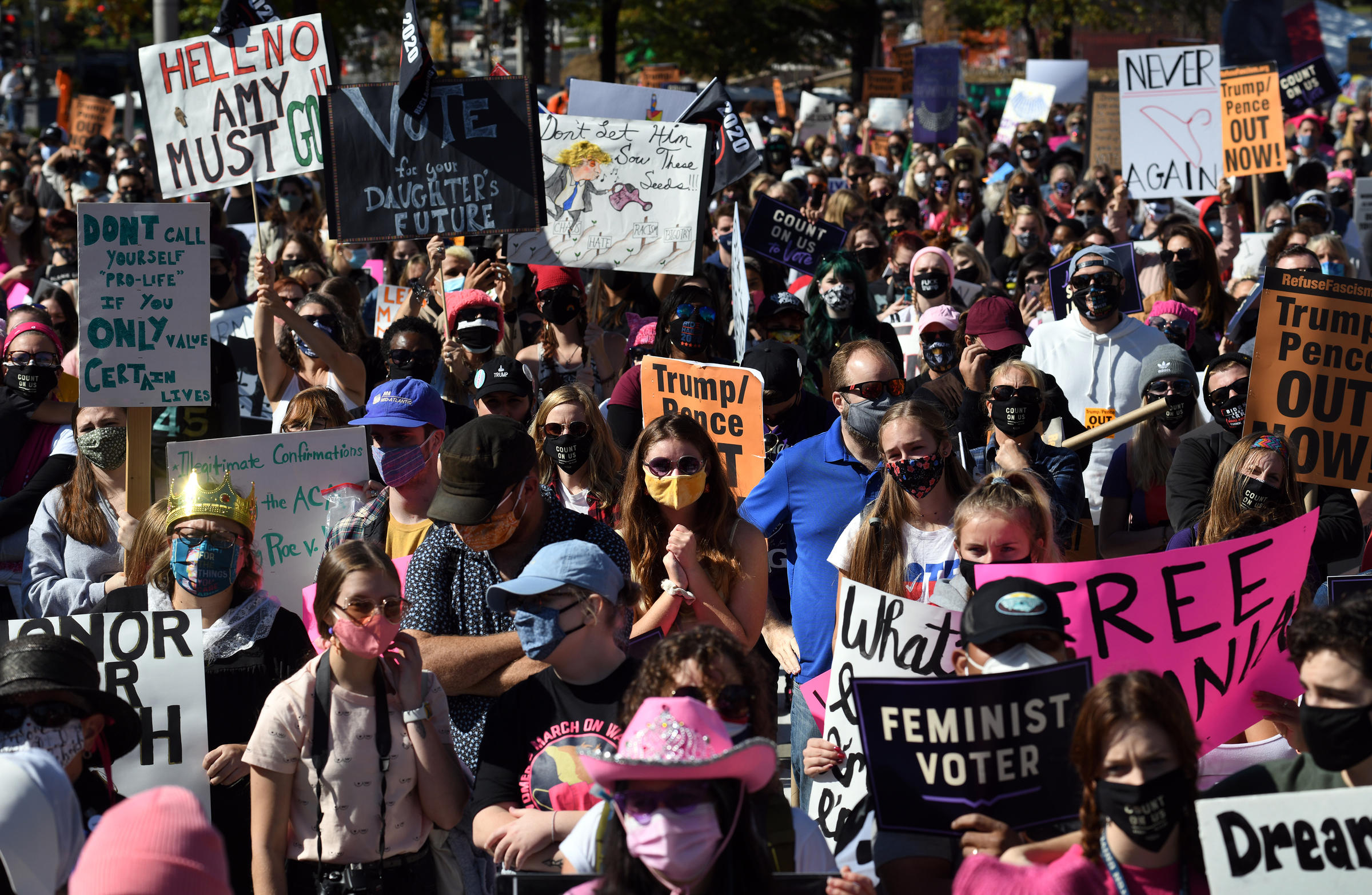 Women S Marches Bring Thousands To Washington D C And Cities Nationwide Npr Illinois