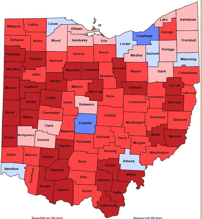 Five Ohio Counties May Have Clues To Watch On Election Night | WOSU Radio