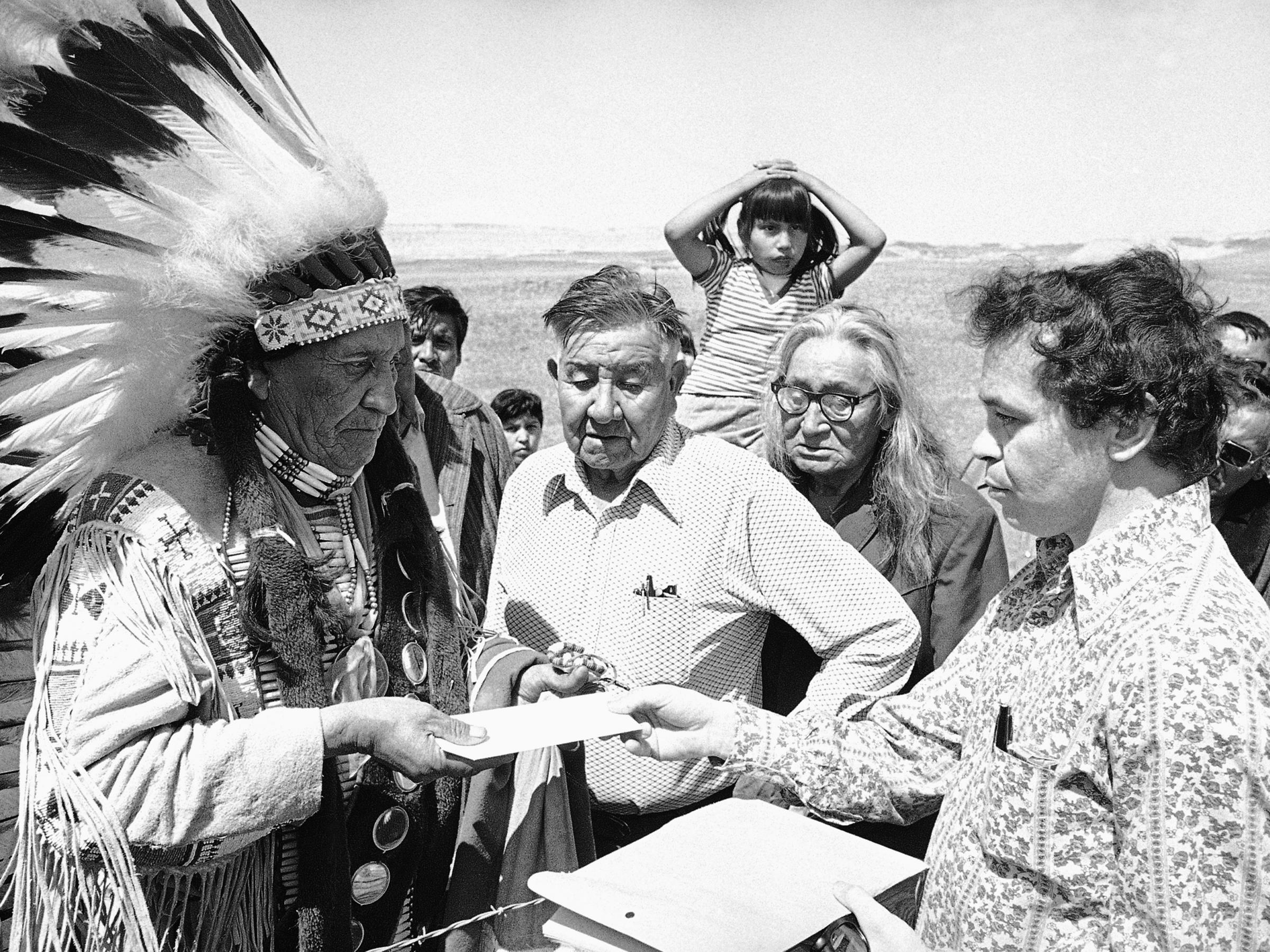 Native American advocacy for treaty rights