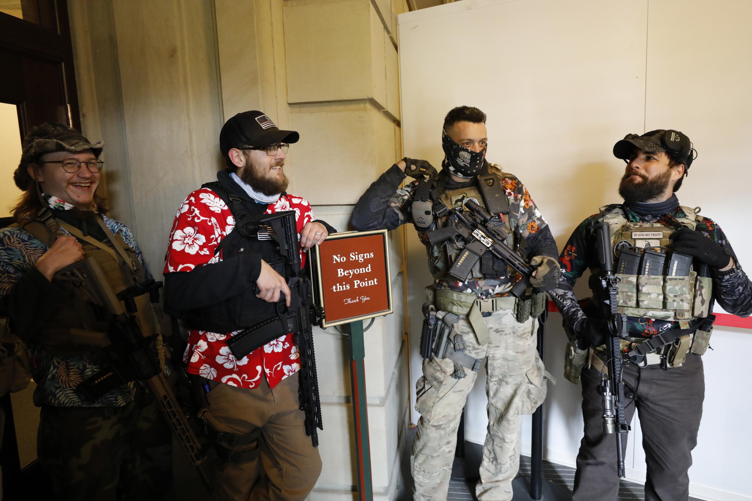 After Violent Mobs In D.C., Michigan Bans Open Carry In State Capitol ...