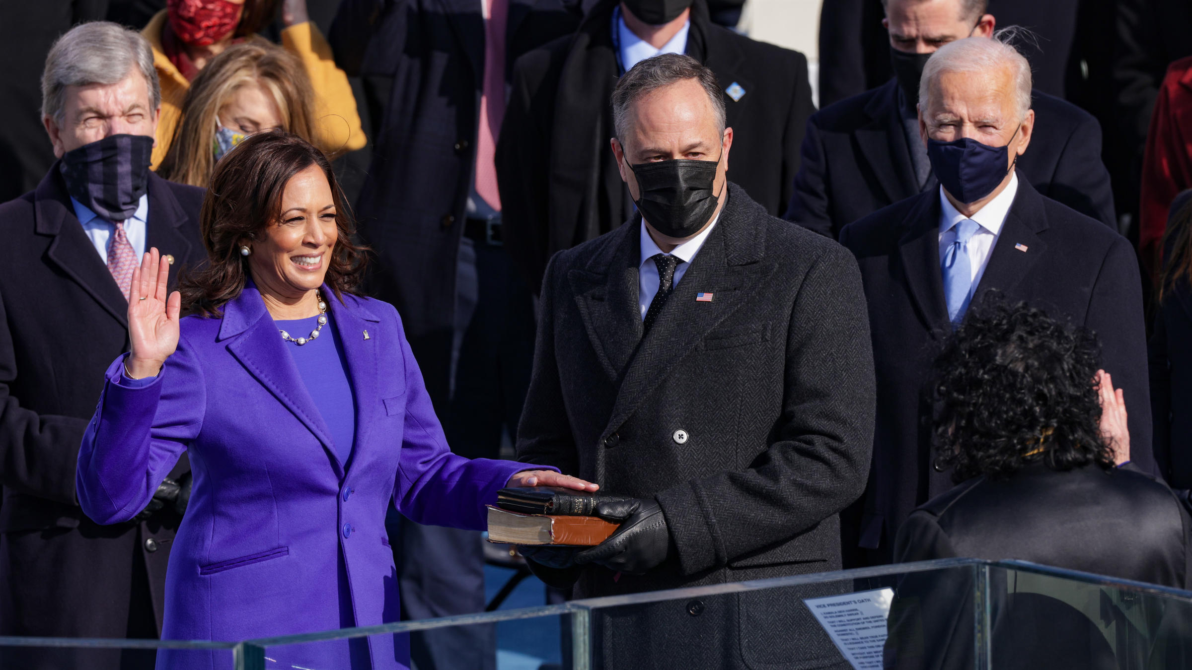 Kamala Harris Sworn In As Vice President | Valley Public Radio