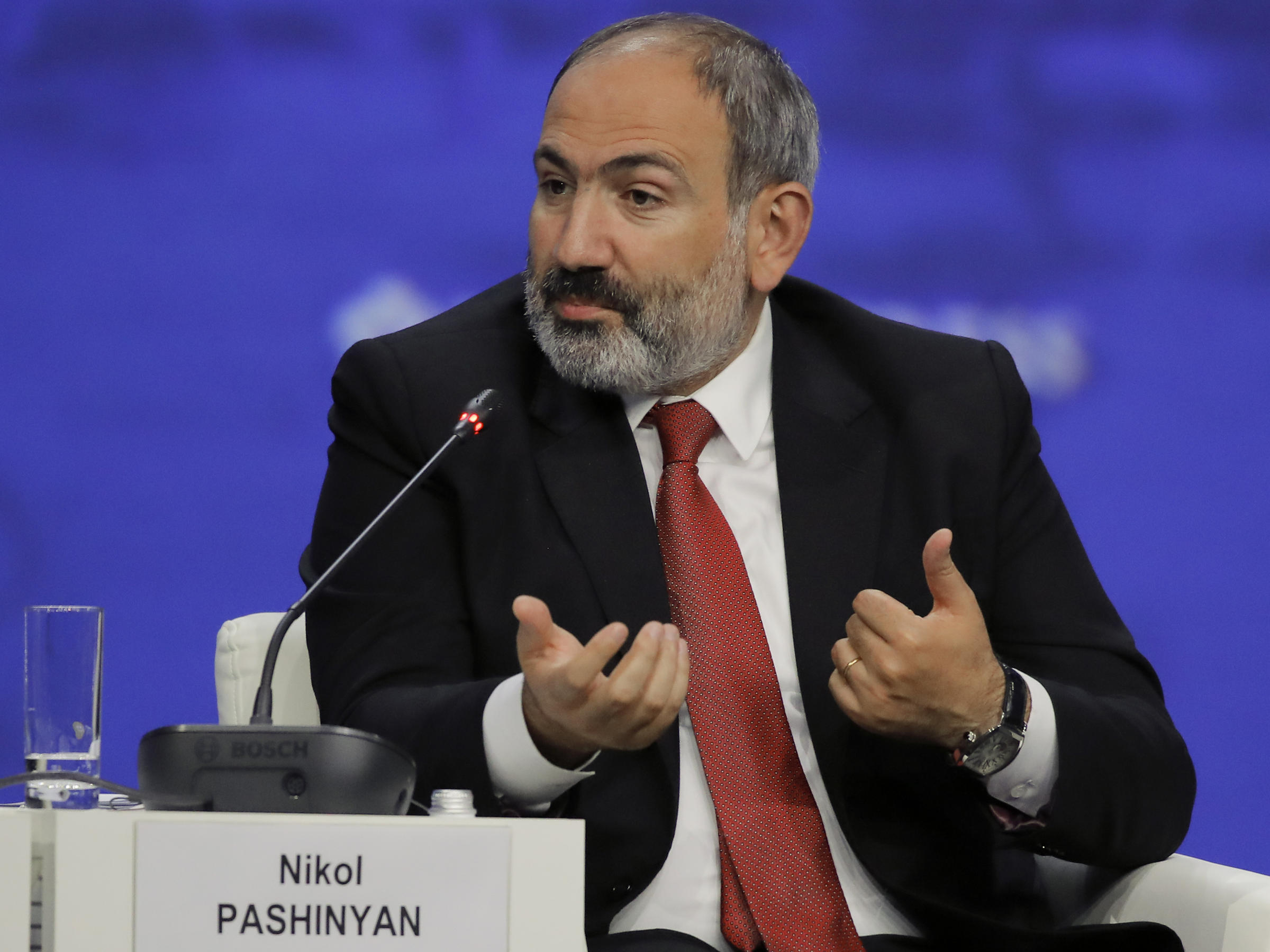 Armenia's Prime Minister Calls On Supporters To Rally Against A