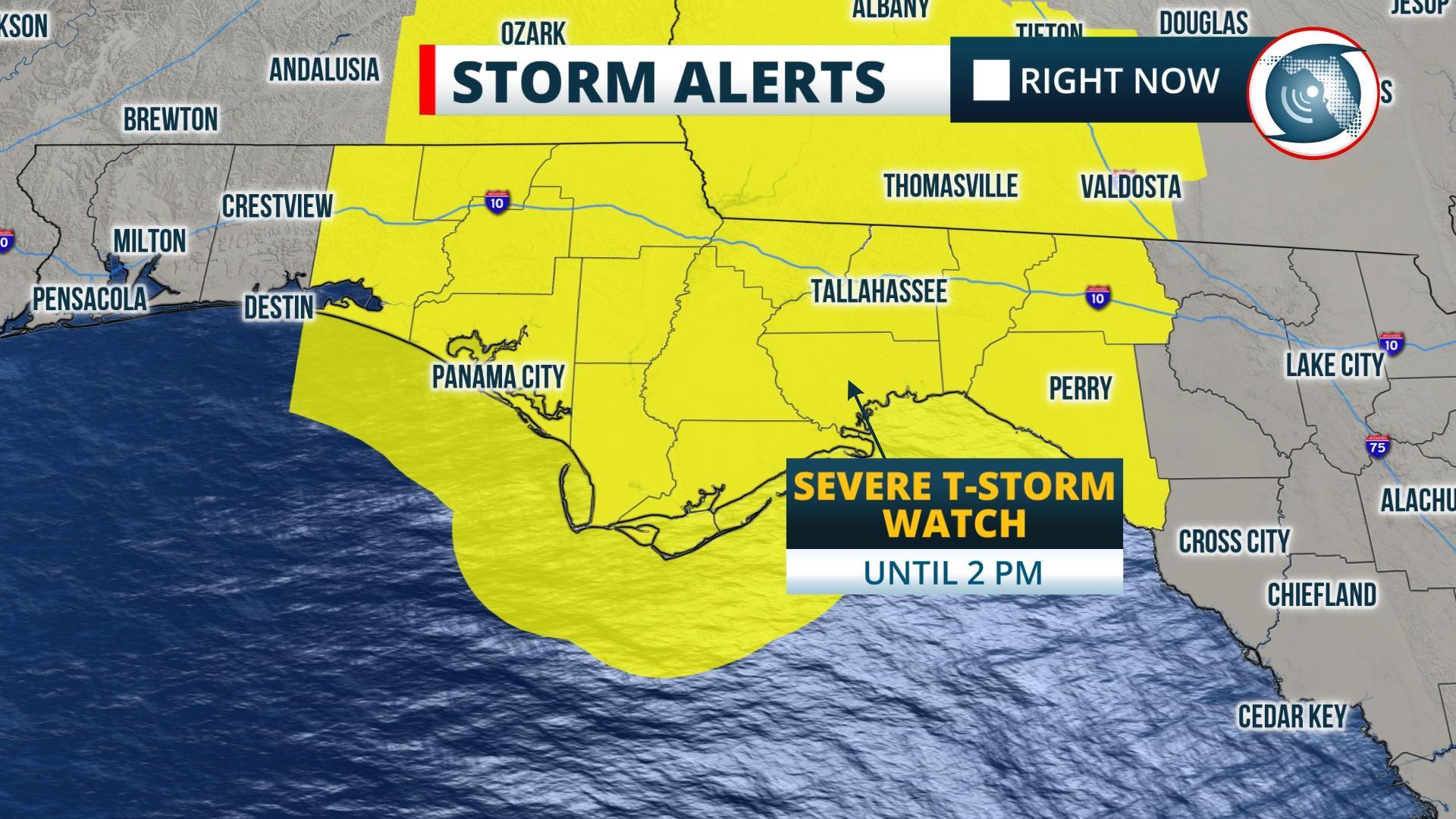 Severe Thunderstorm Watch Issued For The Panhandle Wjct News