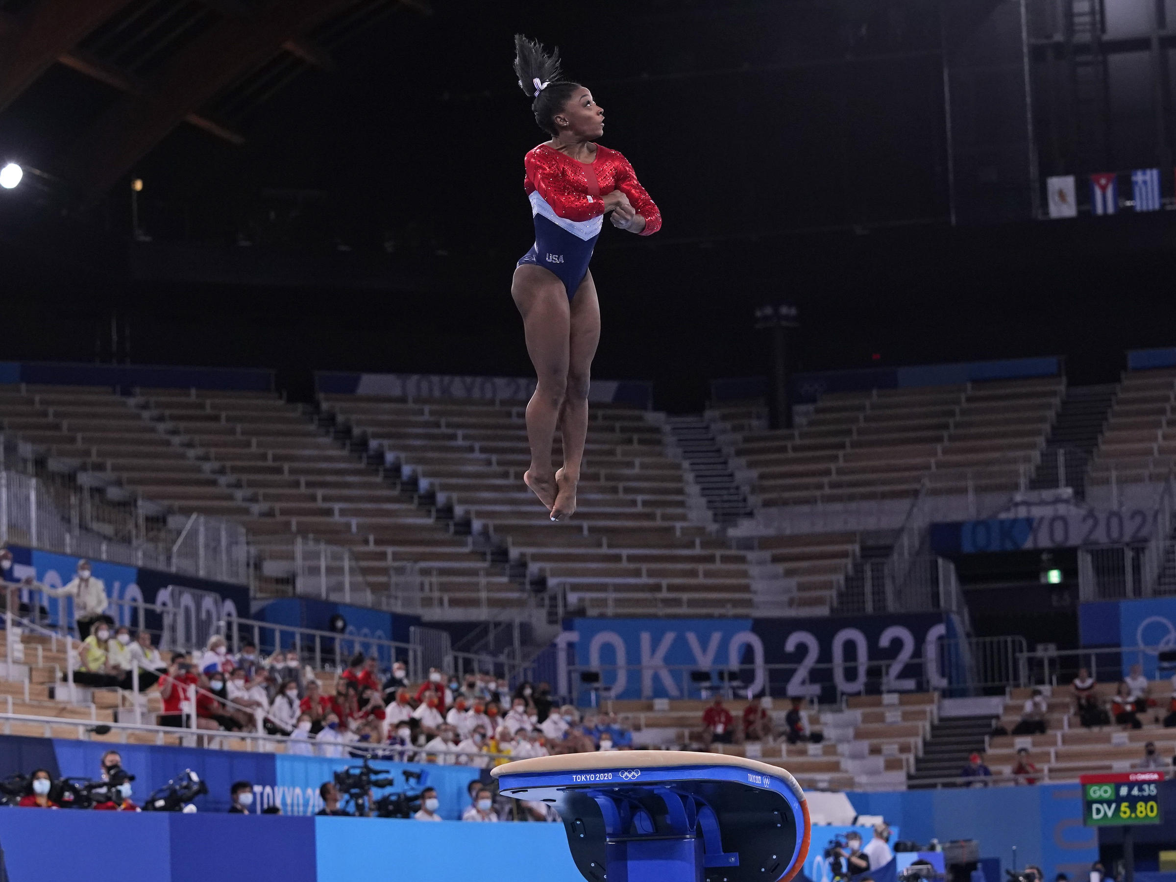 Simone Biles Says She Pulled Out Of Gymnastics Finals Due To Mental