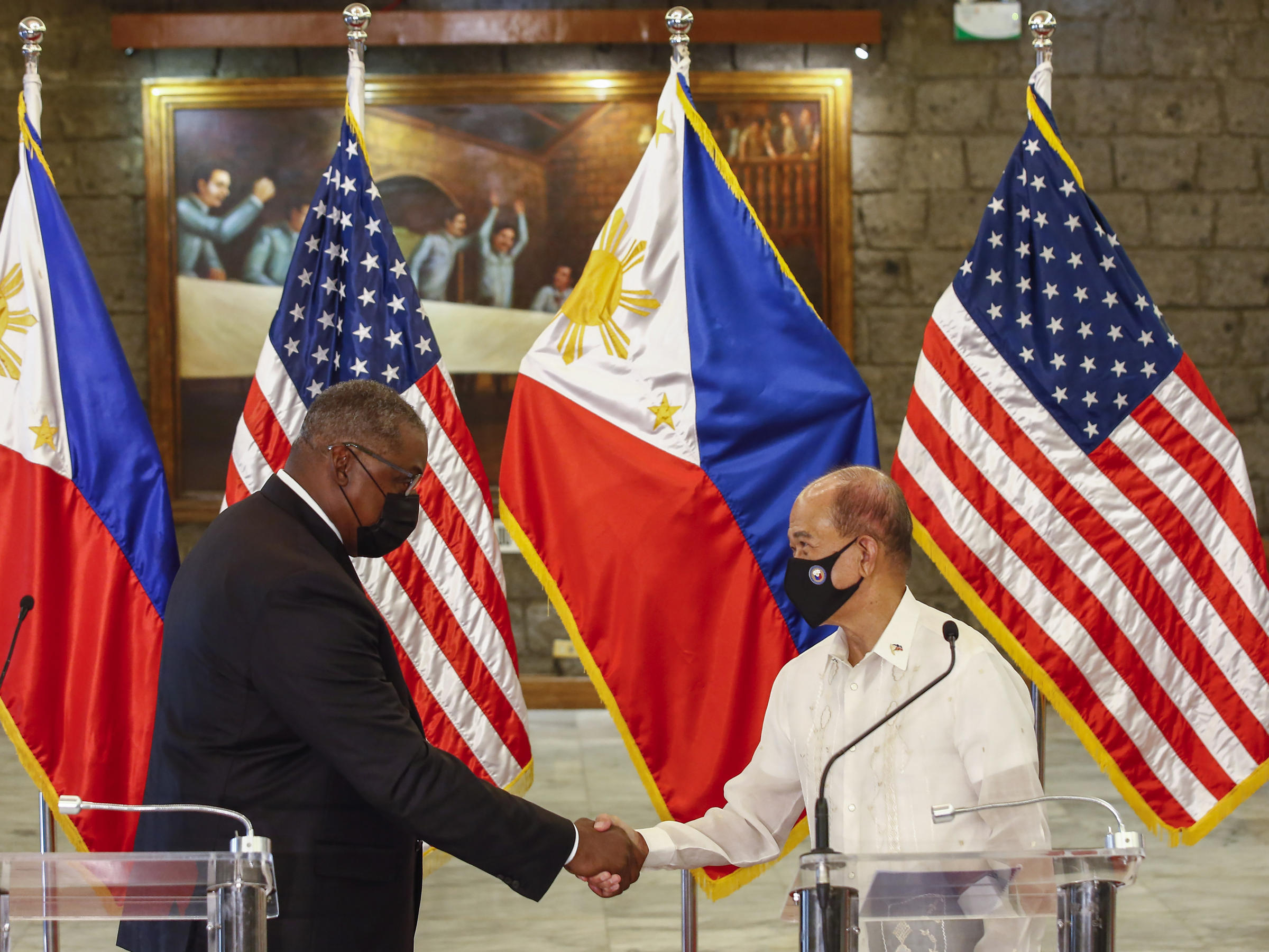 The Philippine President Says Long-Standing Security Pact With The U.S ...