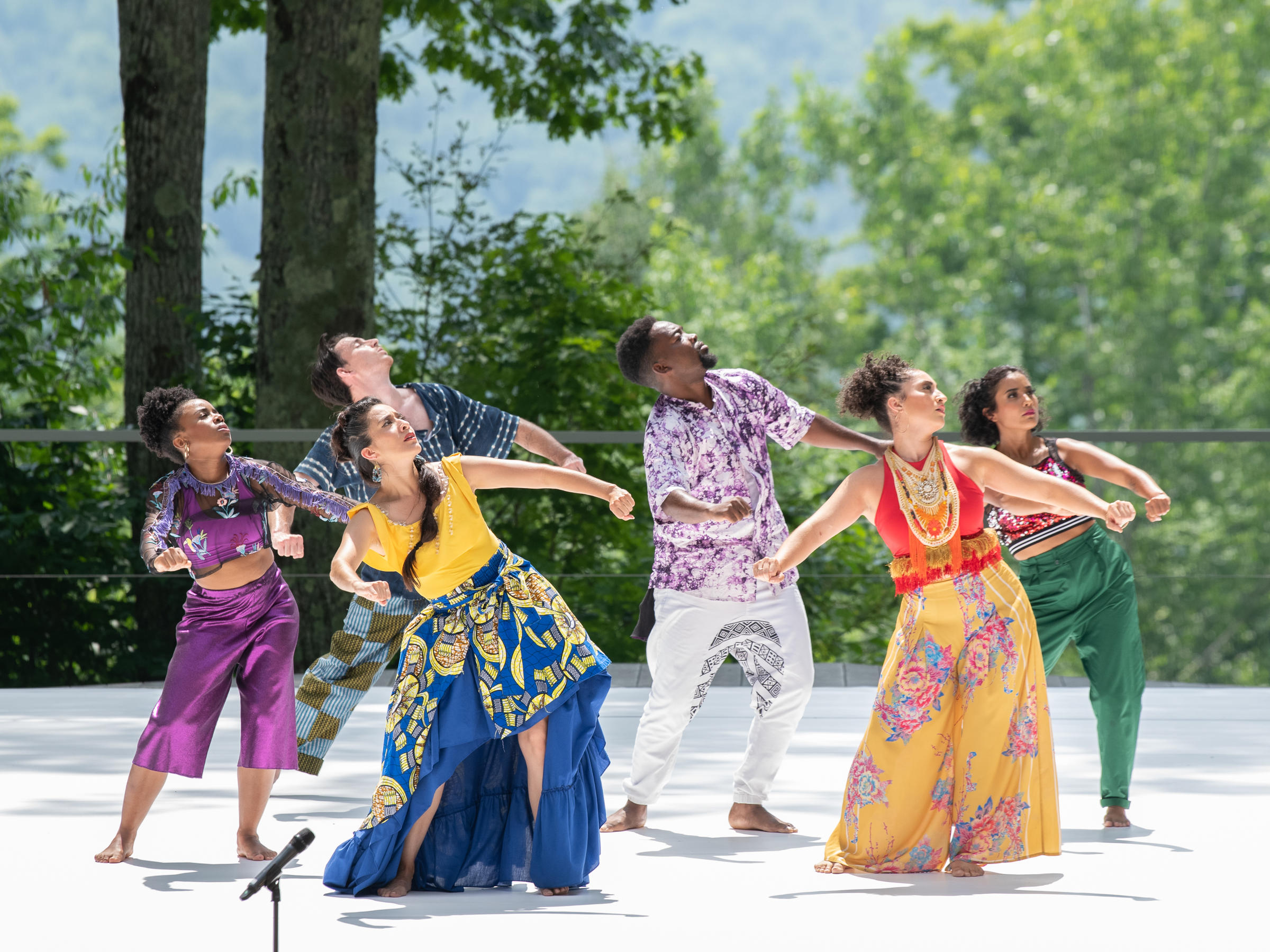 Rising From The Ashes, Jacob's Pillow Back Dancers, Audiences