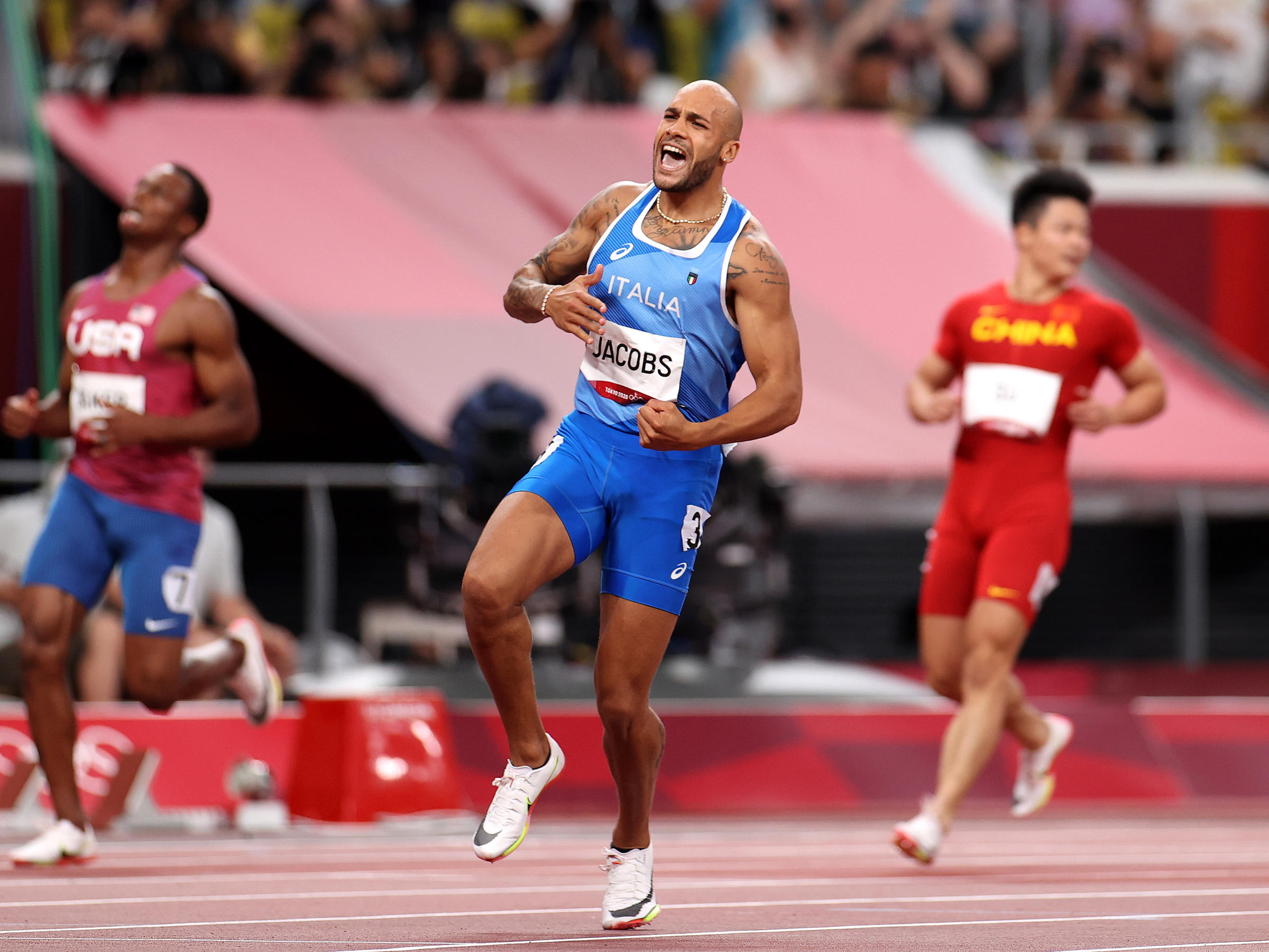 Marcell Jacobs Wins The Men's 100 Meter, Inheriting The Crown From